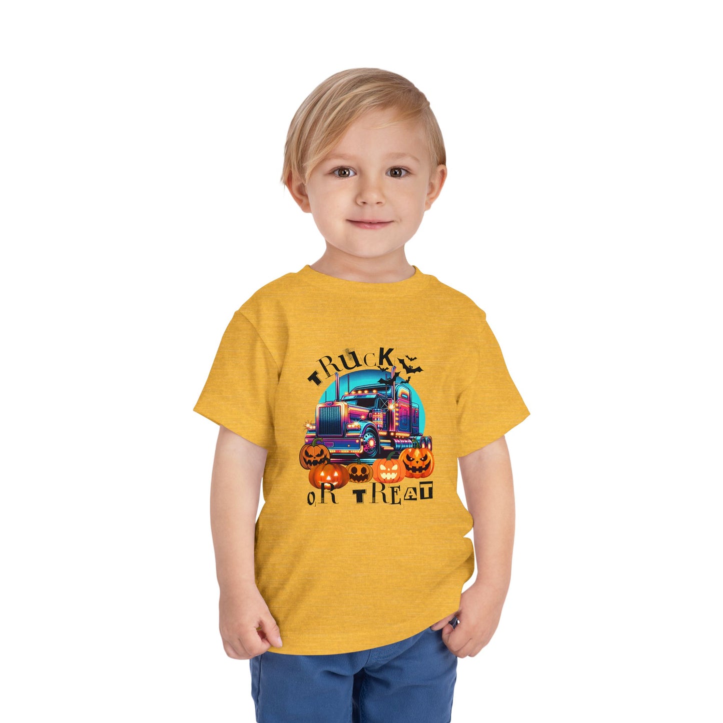 Halloween Truck or Treat Toddler Tee