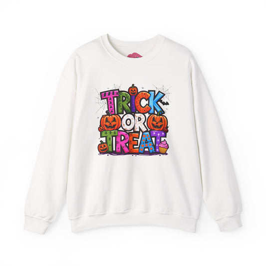 Halloween Trick or Treat Crewneck Sweatshirt