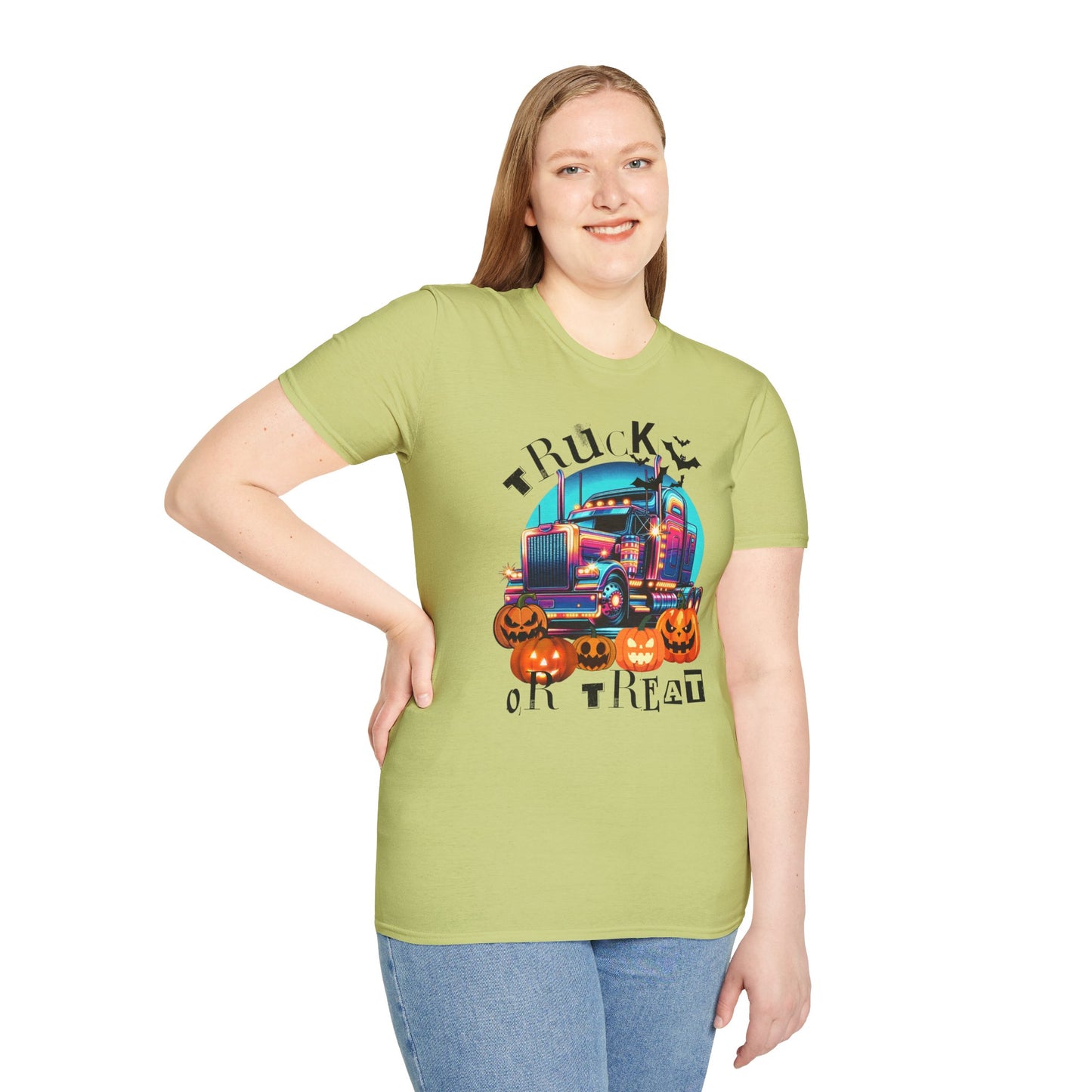 Halloween Truck Or Treat Unisex Tee