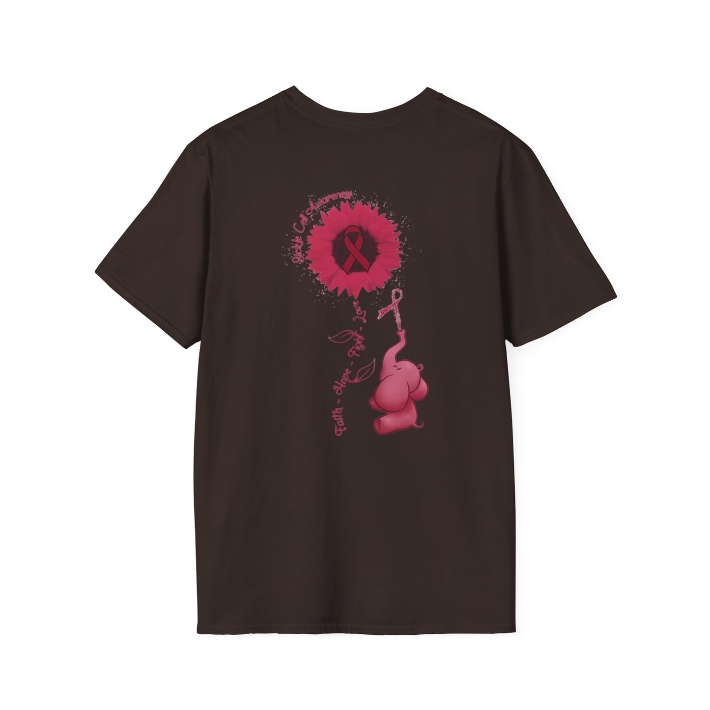 Sickle Cell Awareness Ribbon Unisex T-Shirt