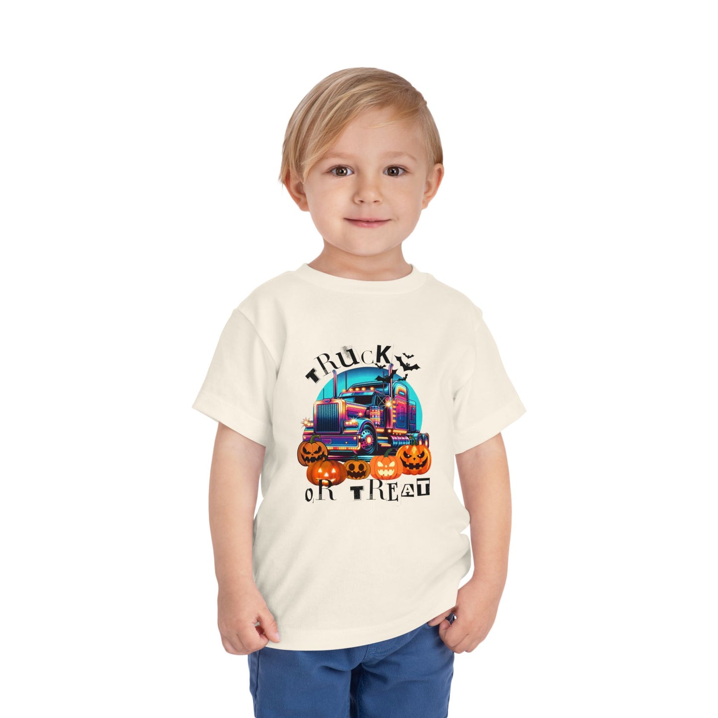 Halloween Truck or Treat Toddler Tee