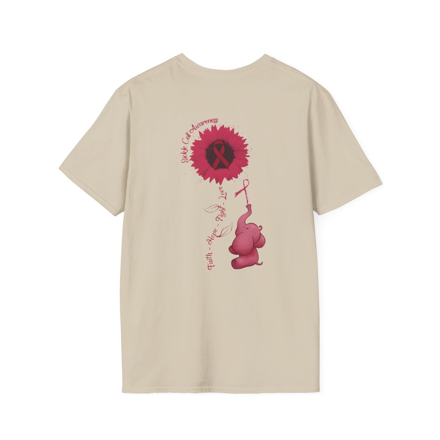Sickle Cell Awareness Ribbon Unisex T-Shirt