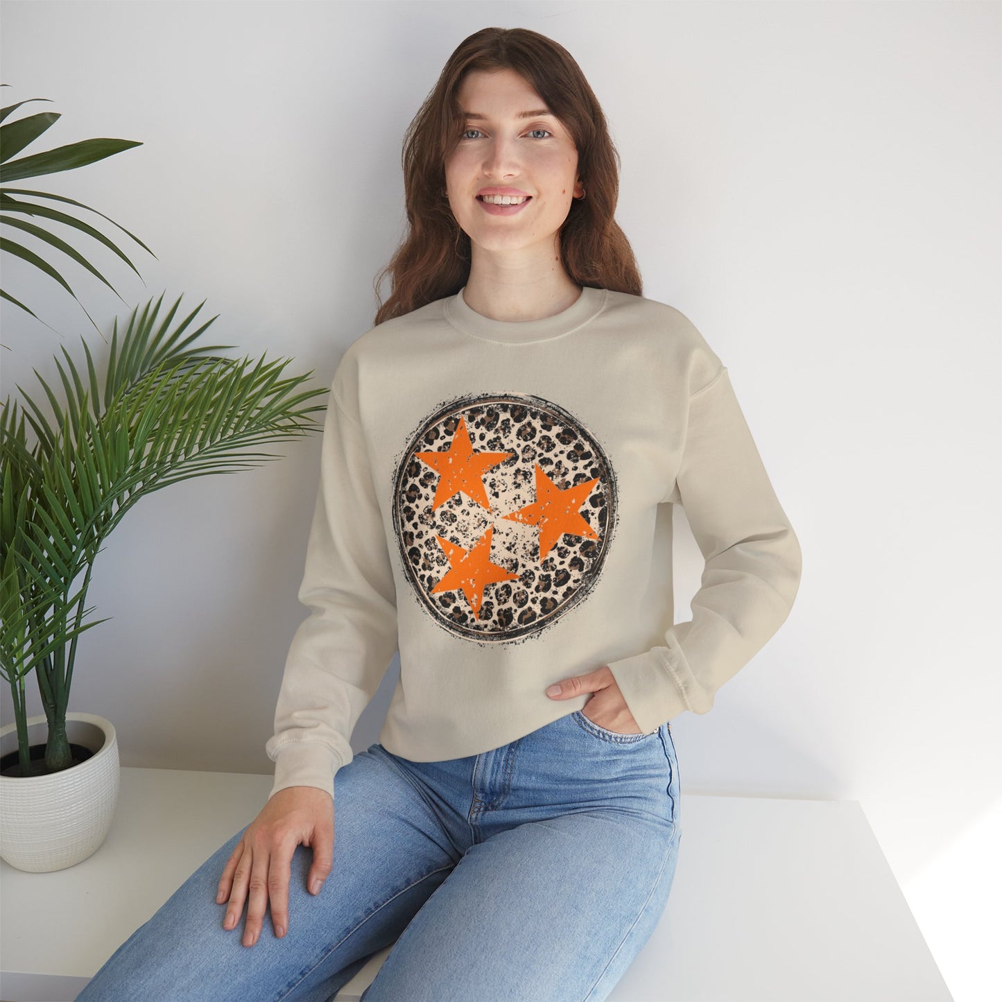 Leopard Tennessee Star Sweatshirt
