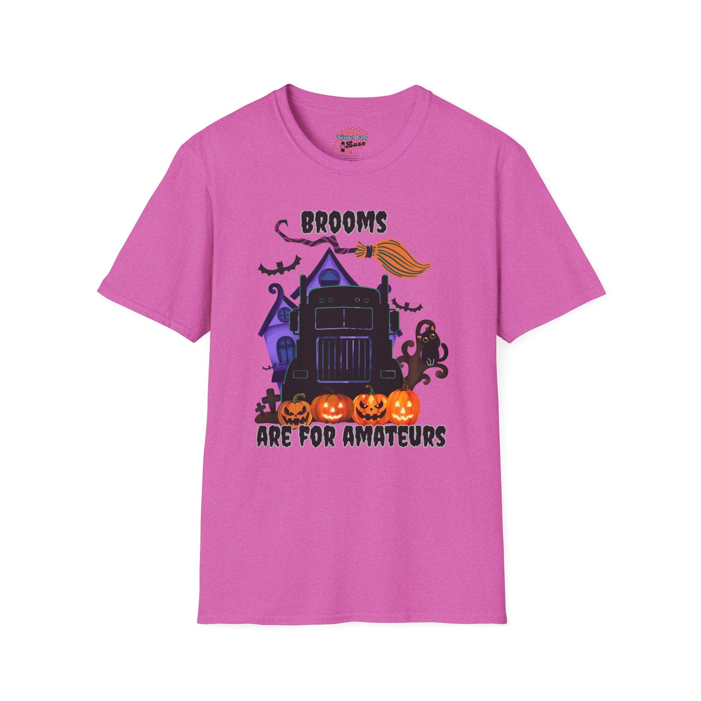 Brooms Are for Amateurs Halloween Tee