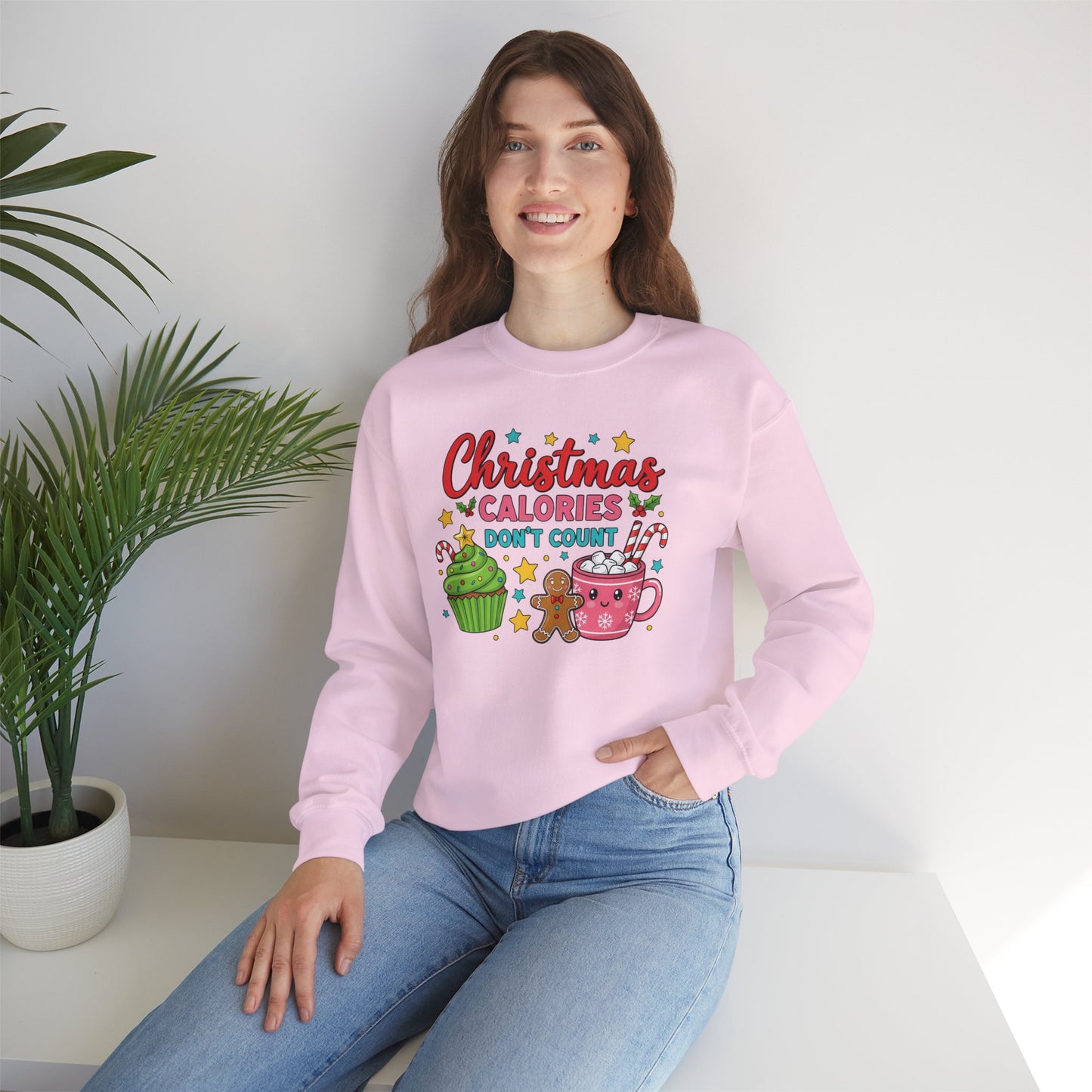 Christmas Calories Don’t Count Crewneck Sweatshirt