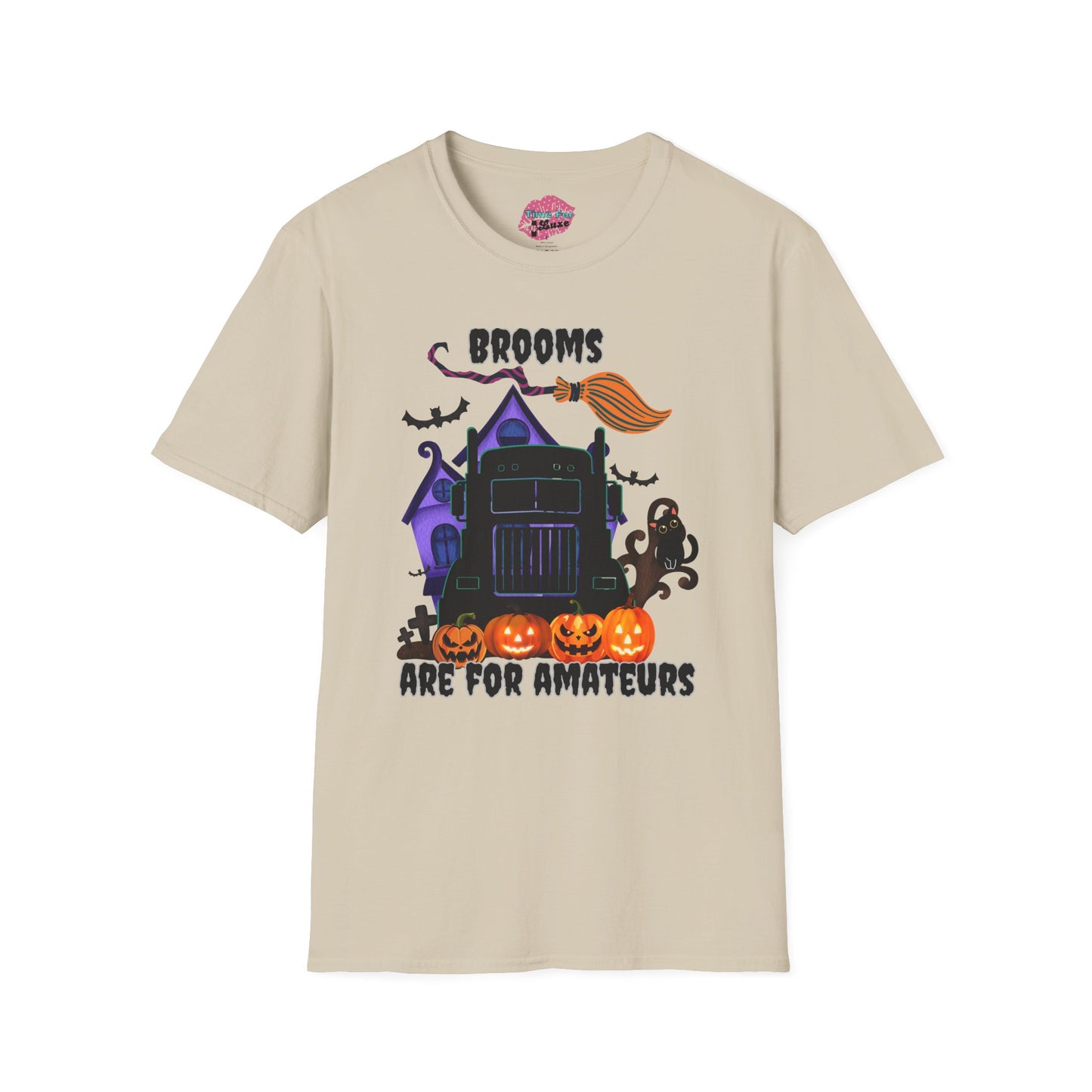 Brooms Are for Amateurs Halloween Tee