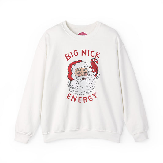 Santa 'Big Nick Energy' Crewneck Sweatshirt