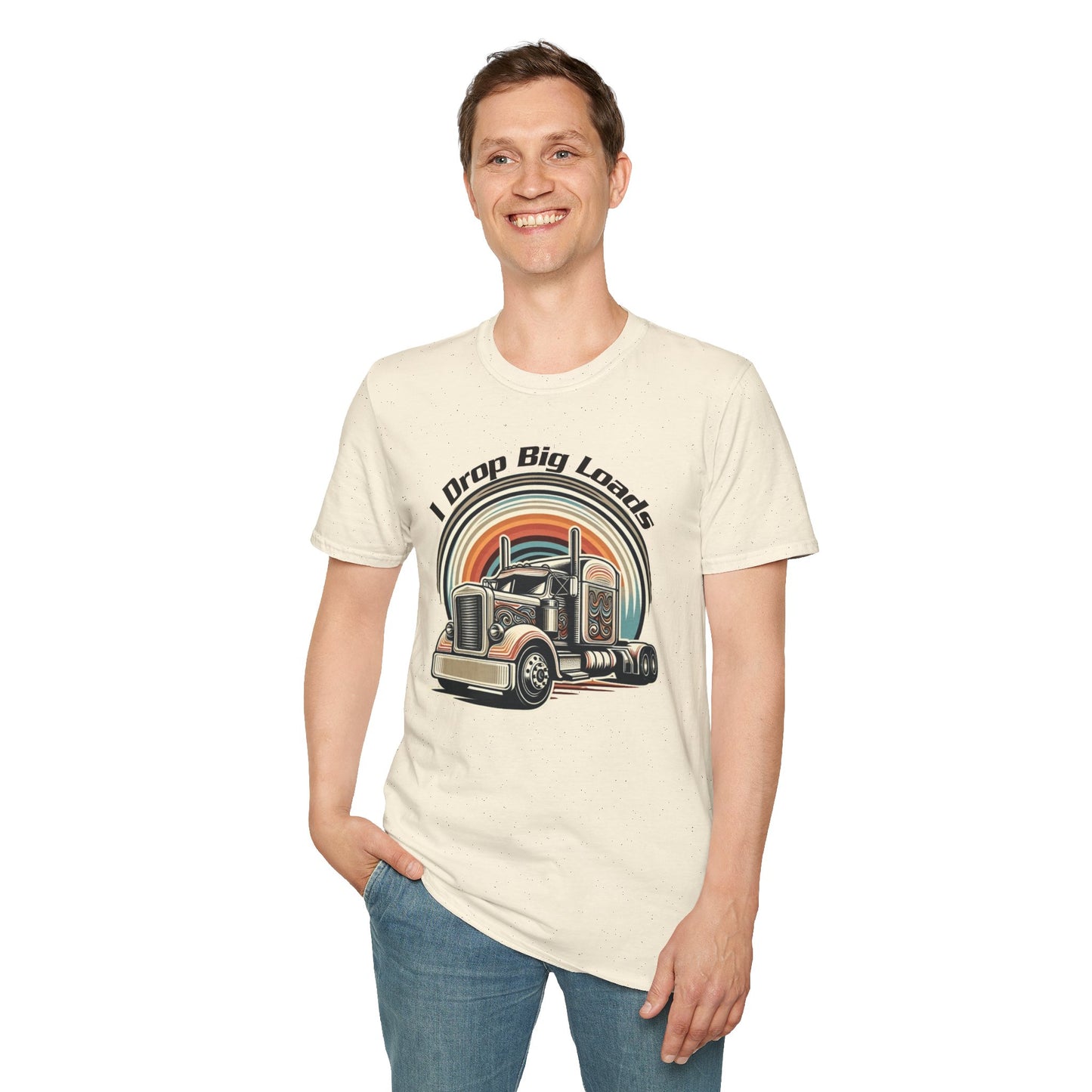 Vintage "I Drop Big Loads" Unisex Tee