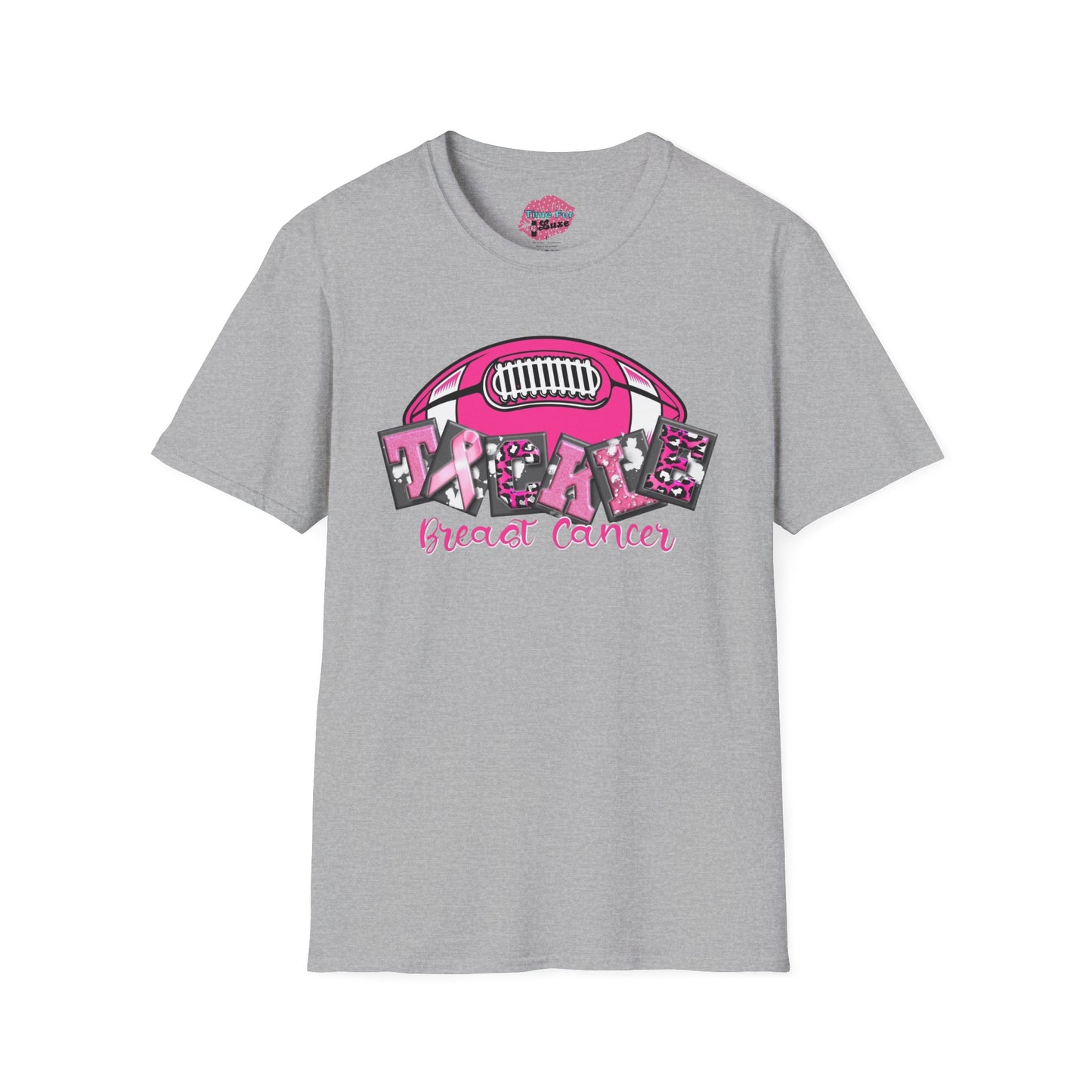 Tackle Breast Cancer Unisex Soft Style Tee