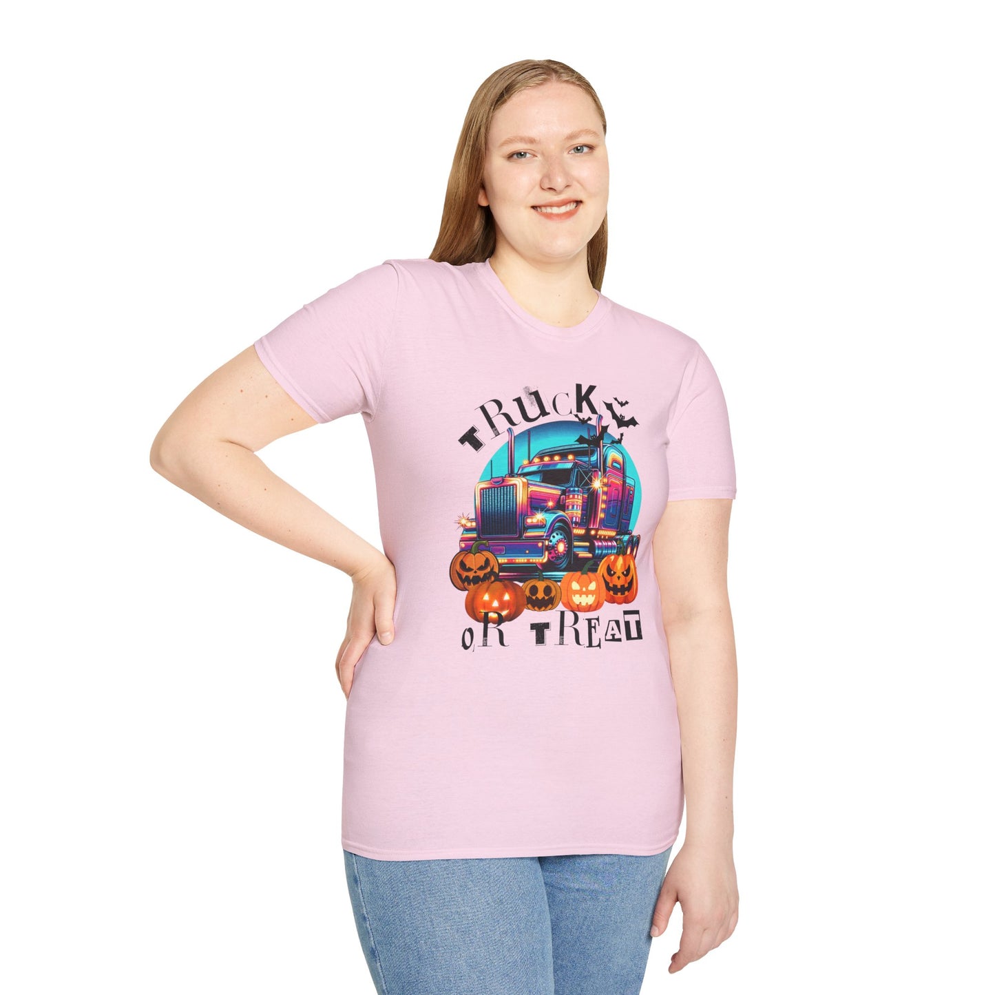 Halloween Truck Or Treat Unisex Tee
