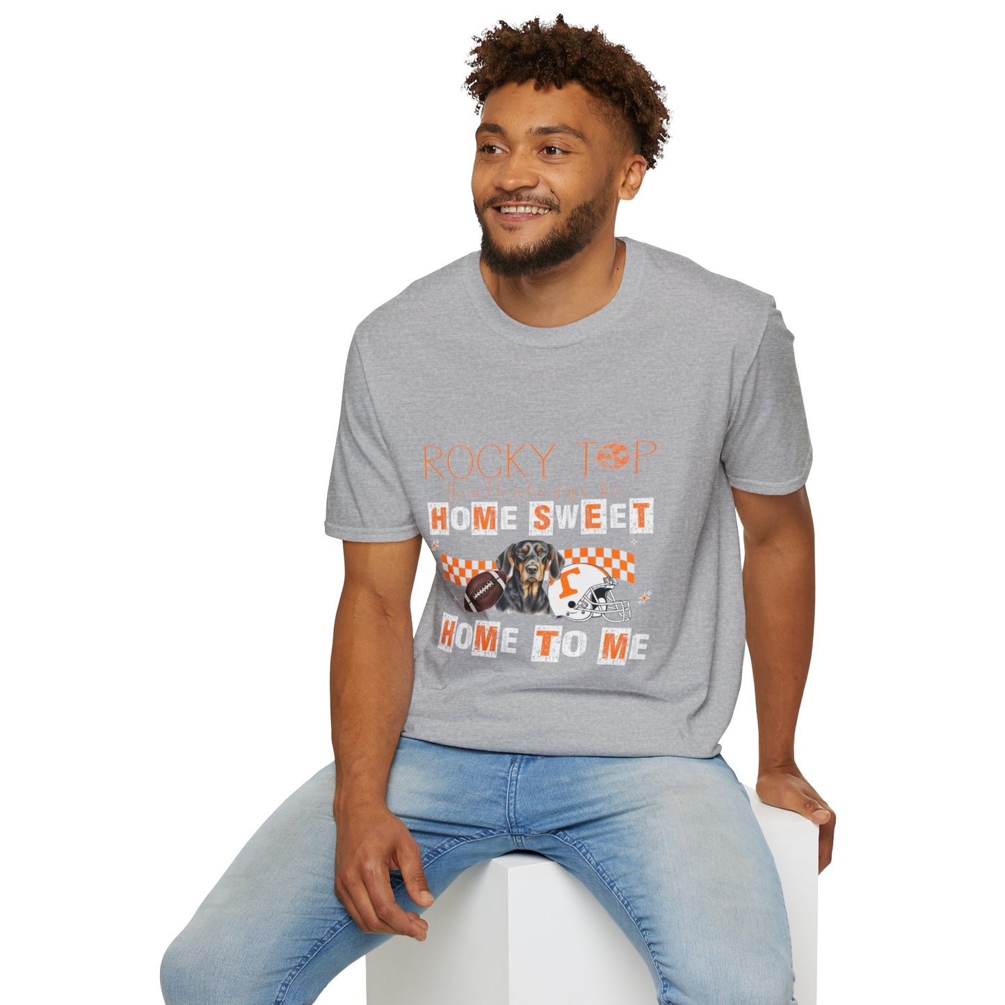 Rocky Top Home Sweet Home Unisex Softstyle Tee