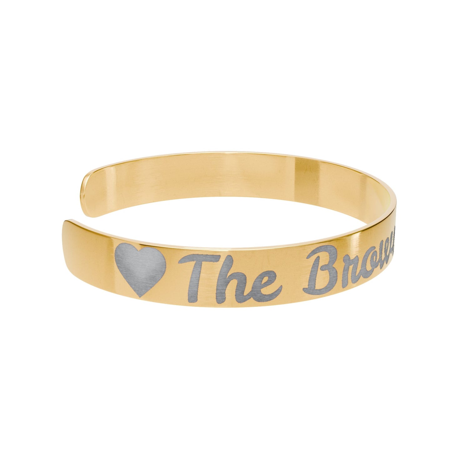 Personalized Engraved Cuff Bracelet