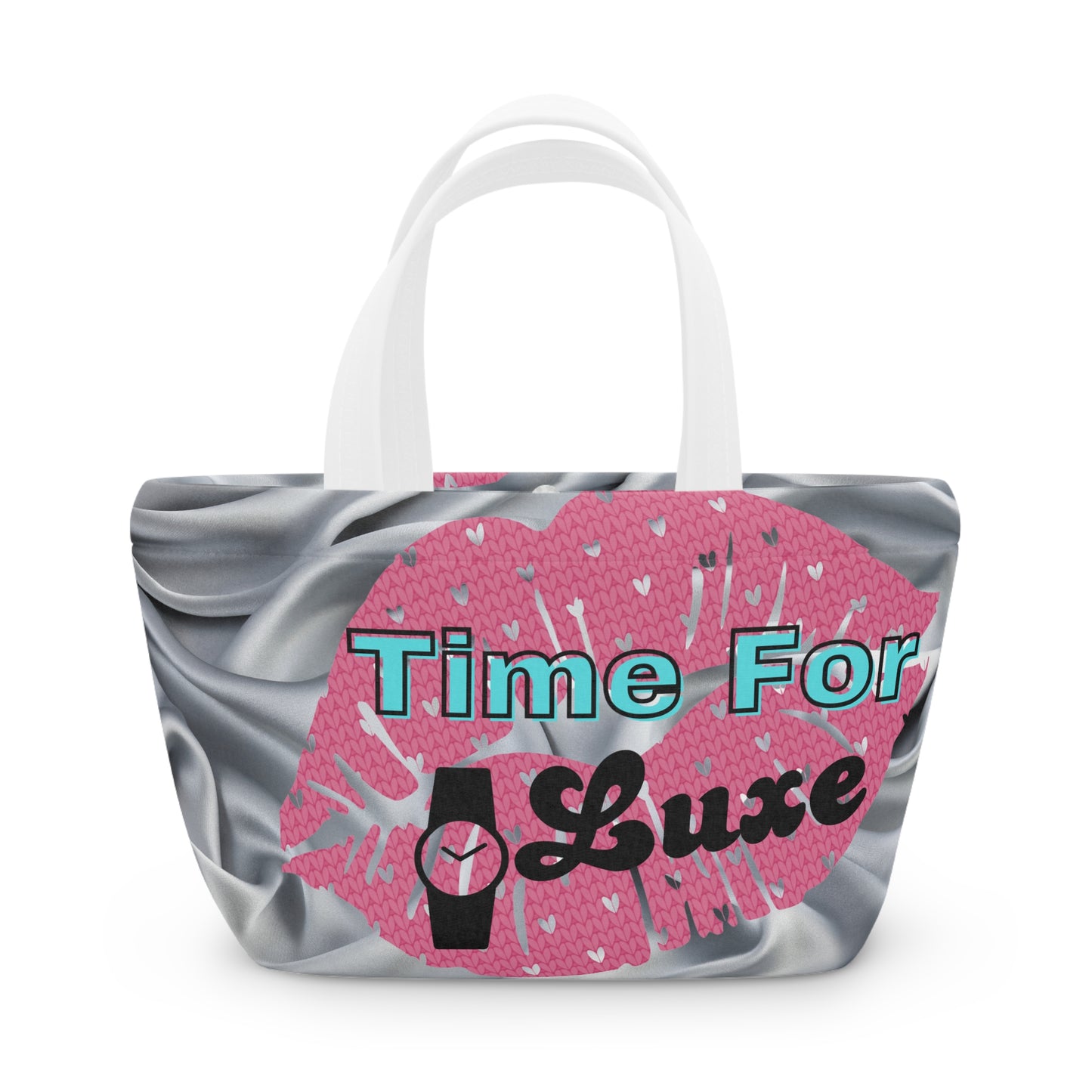 Time for Luxe Elegant Insulated Lunch Tote