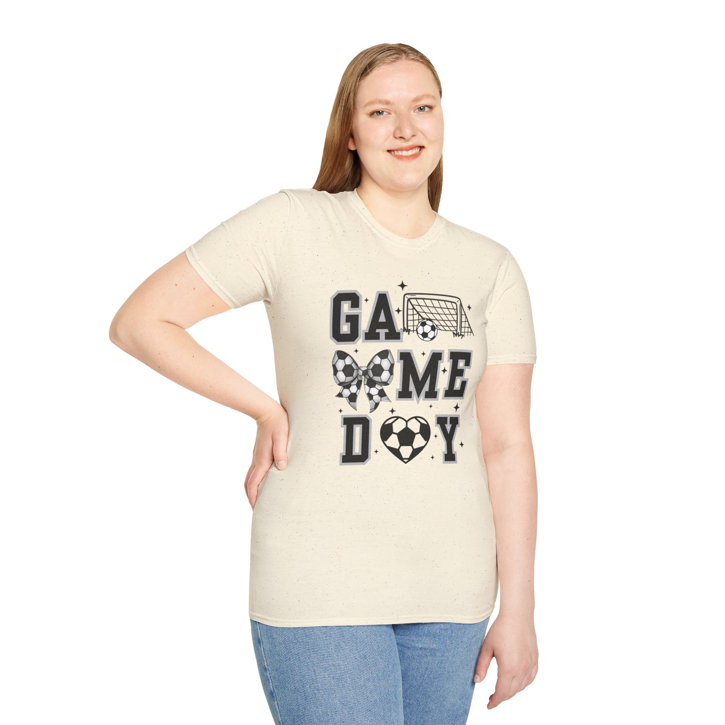 Soccer Game Day Unisex Soft Style Tee