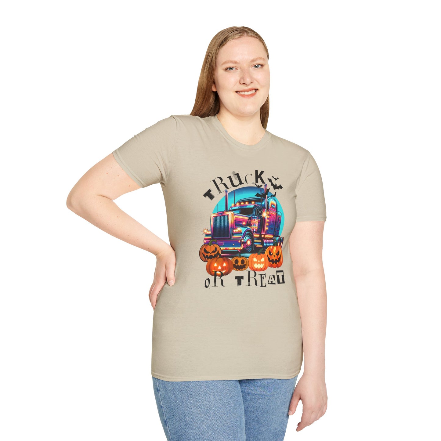 Halloween Truck Or Treat Unisex Tee