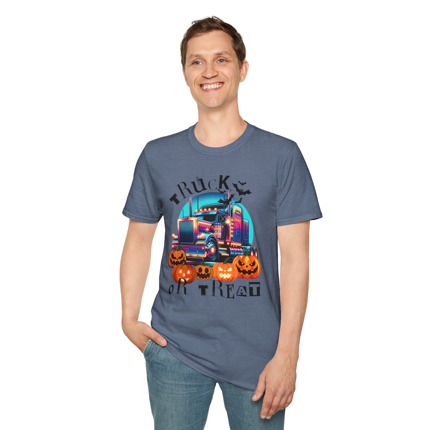 Halloween Truck Or Treat Unisex Tee