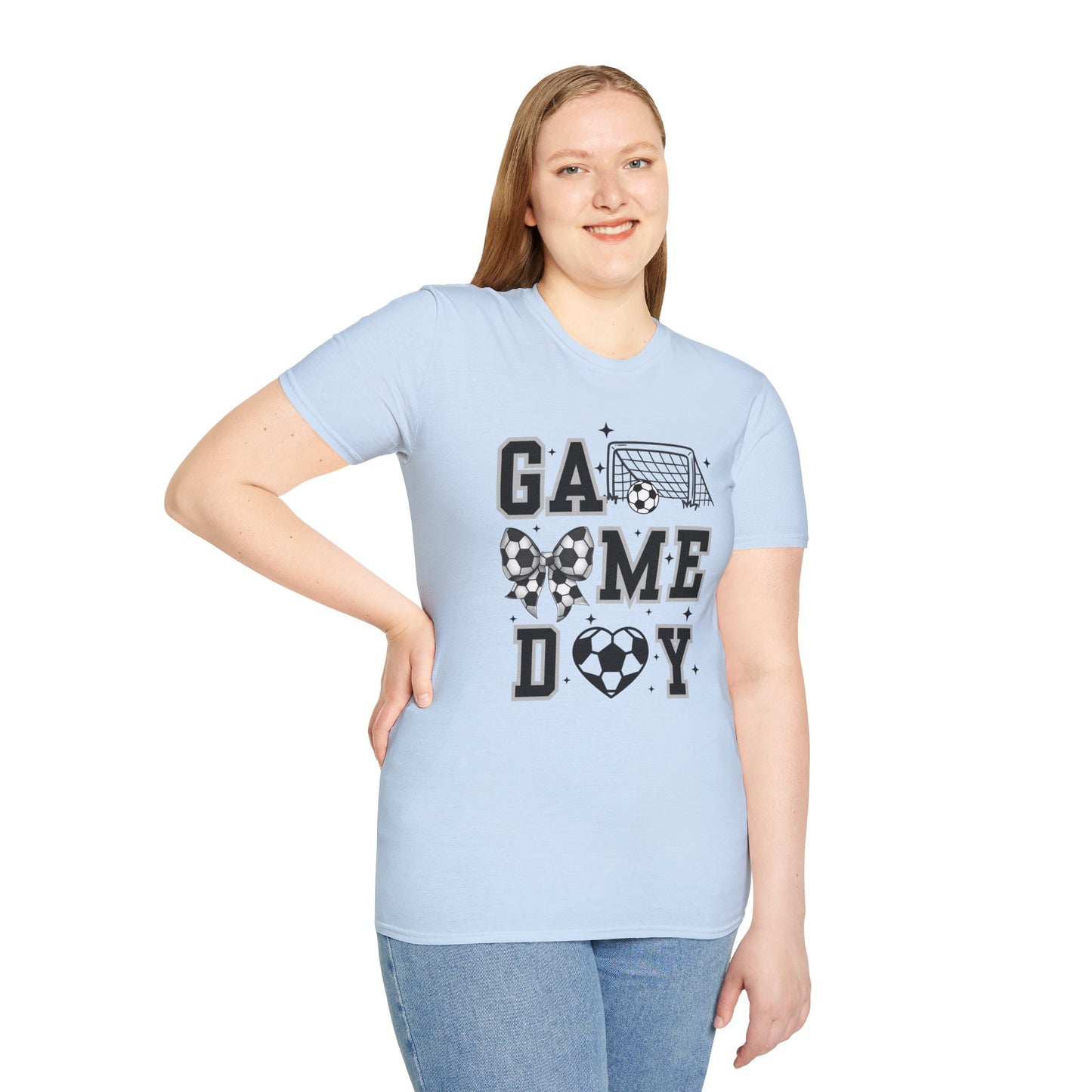 Soccer Game Day Unisex Soft Style Tee