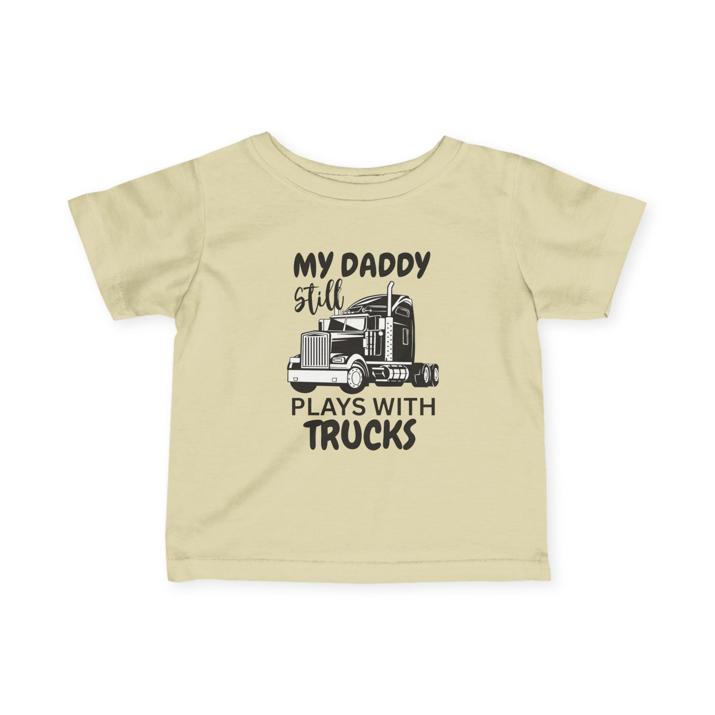 Plays With Trucks Baby Tee