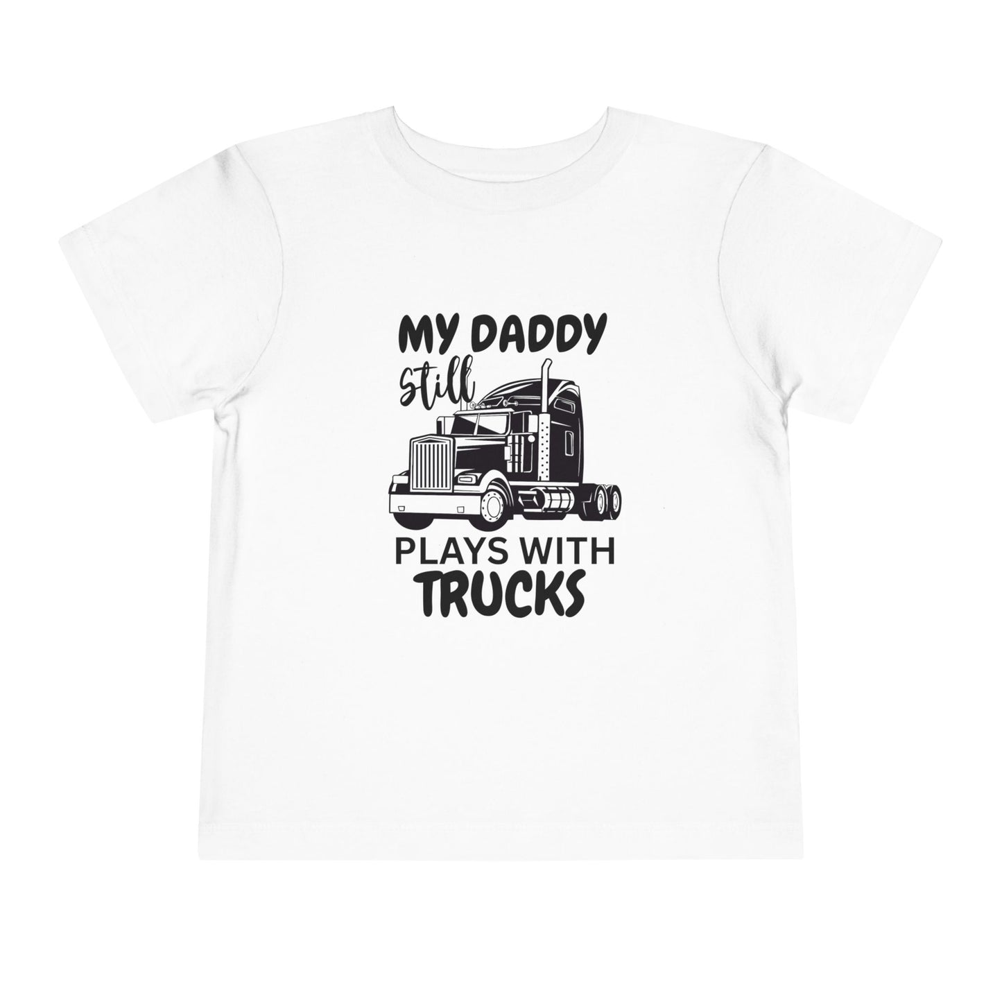 Plays With Trucks Toddler Tee