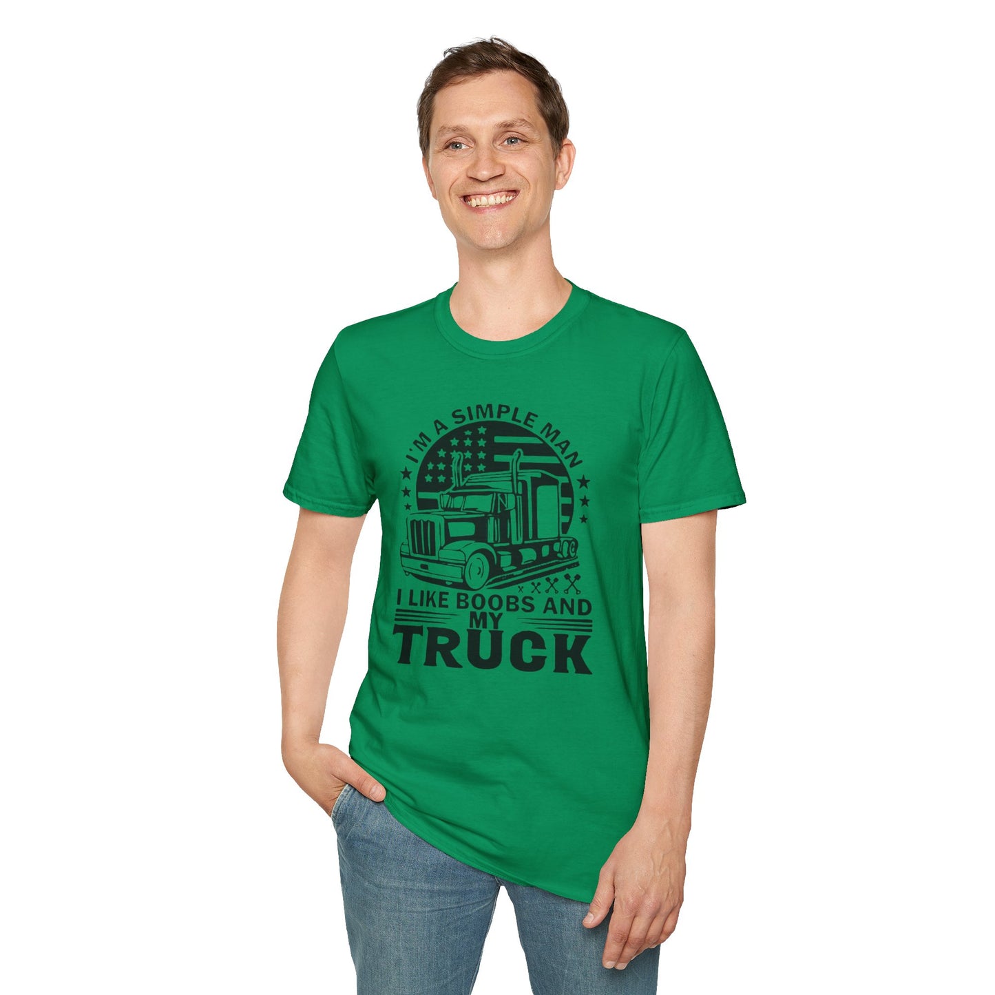 Books & My Truck Unisex T-Shirt