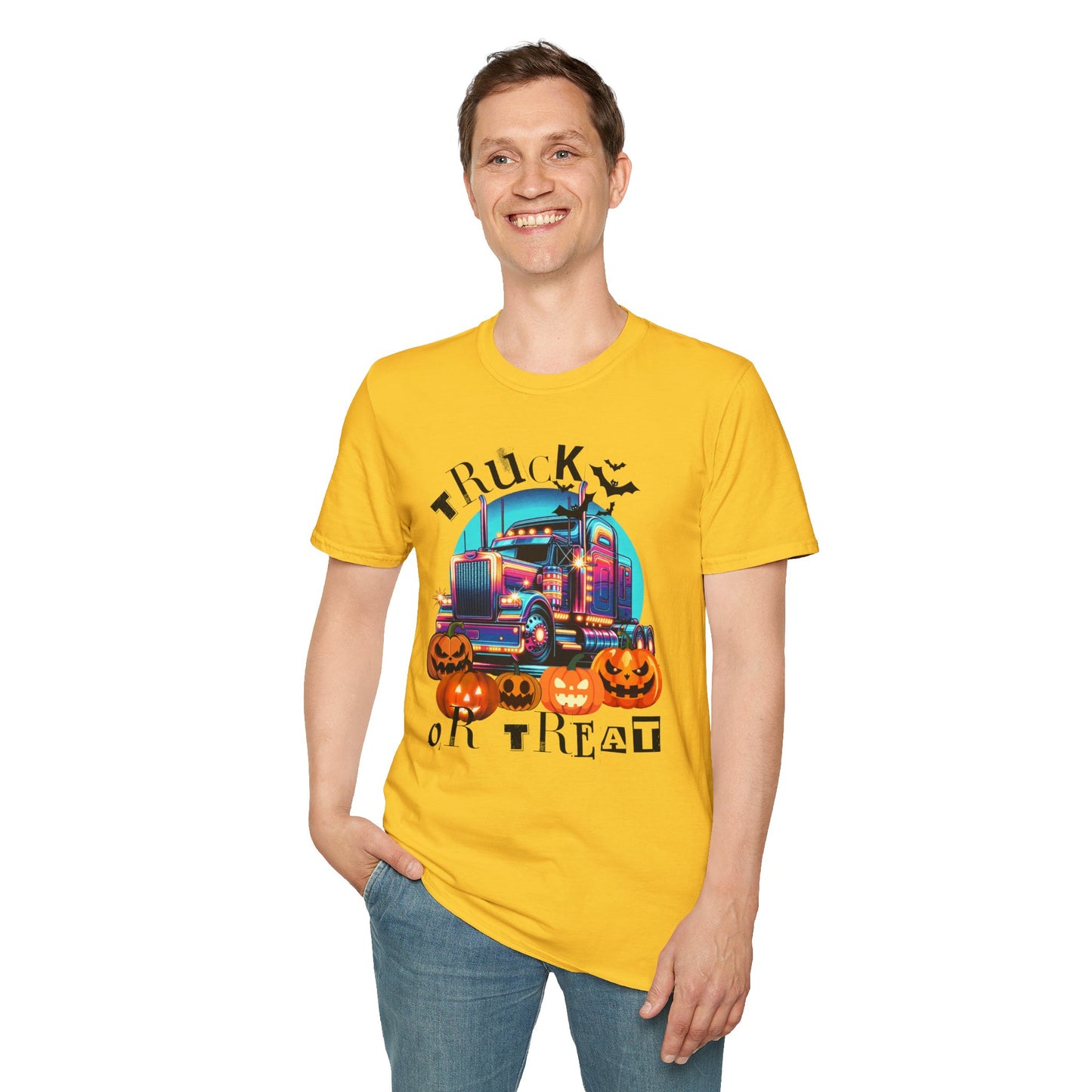 Halloween Truck Or Treat Unisex Tee