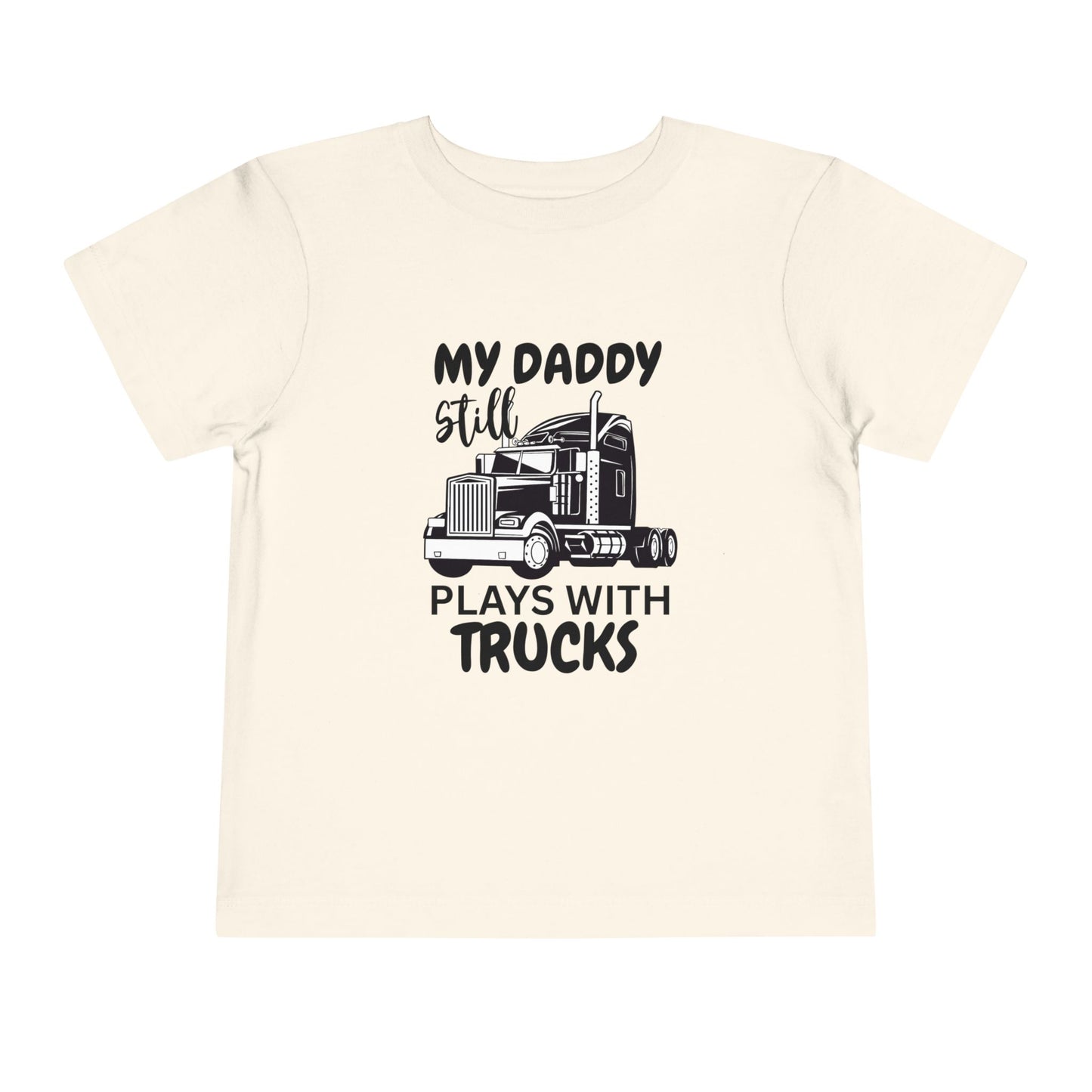 Plays With Trucks Toddler Tee