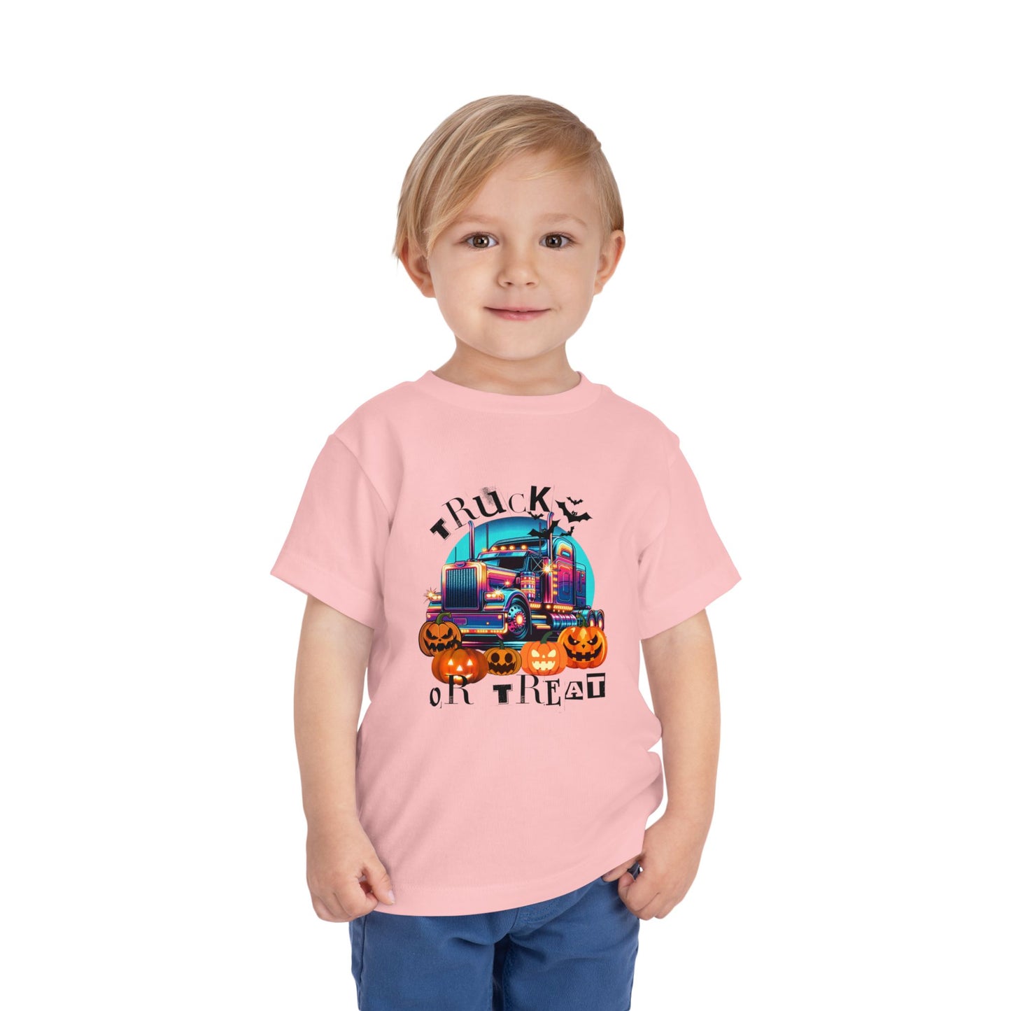 Halloween Truck or Treat Toddler Tee