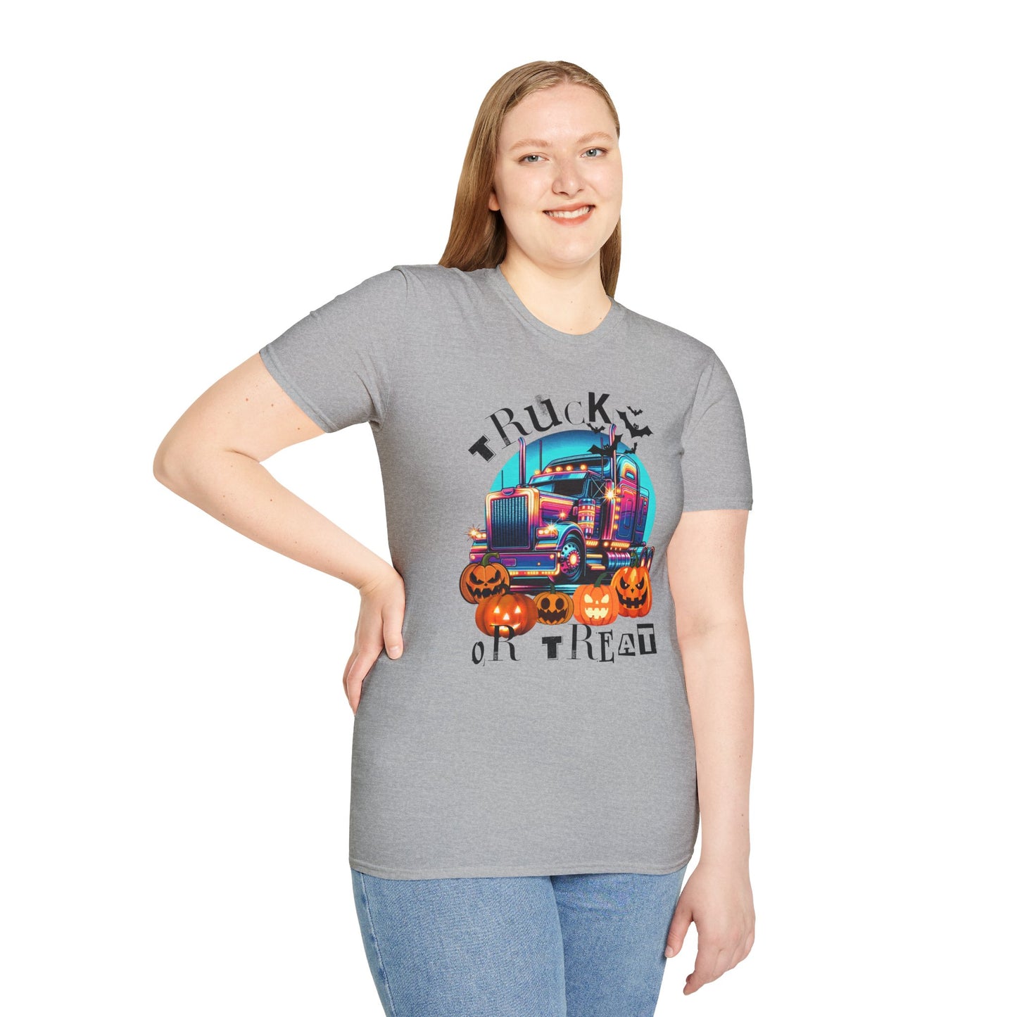 Halloween Truck Or Treat Unisex Tee