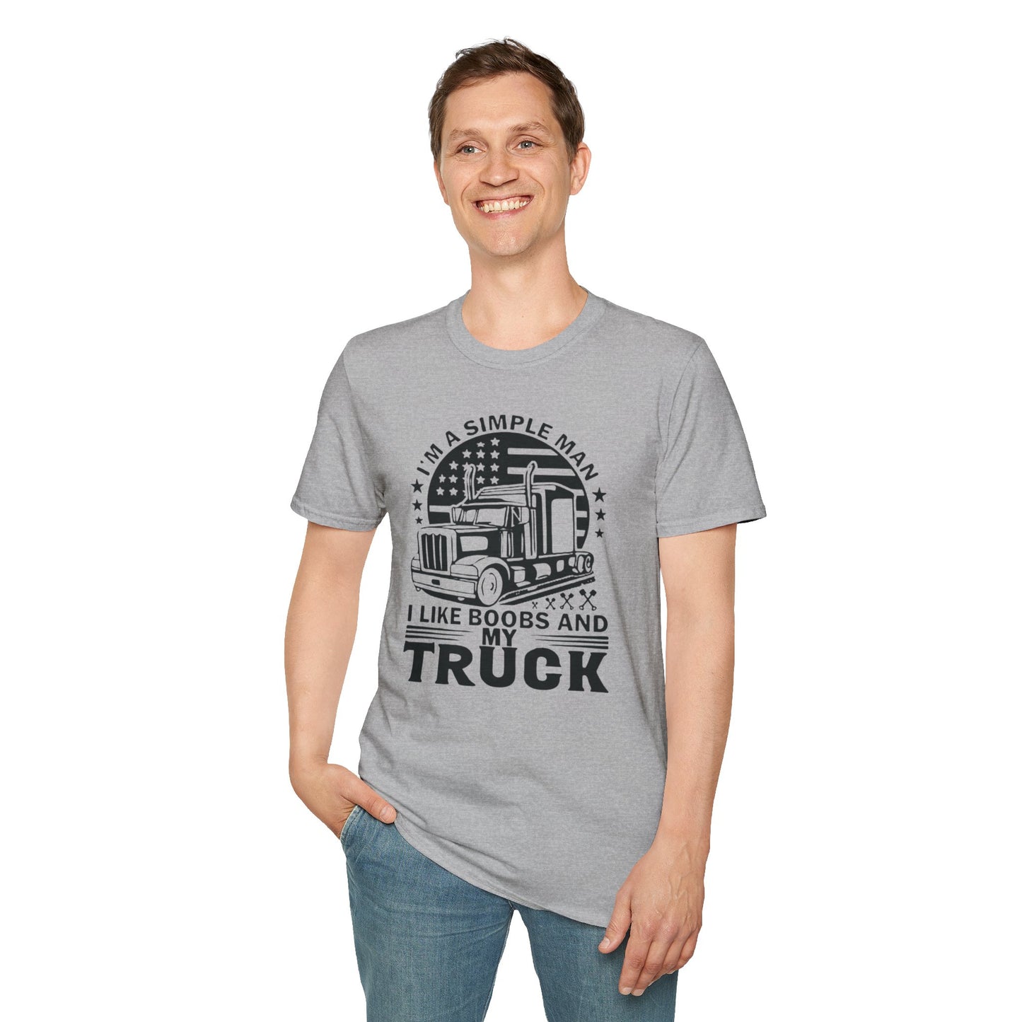 Books & My Truck Unisex T-Shirt