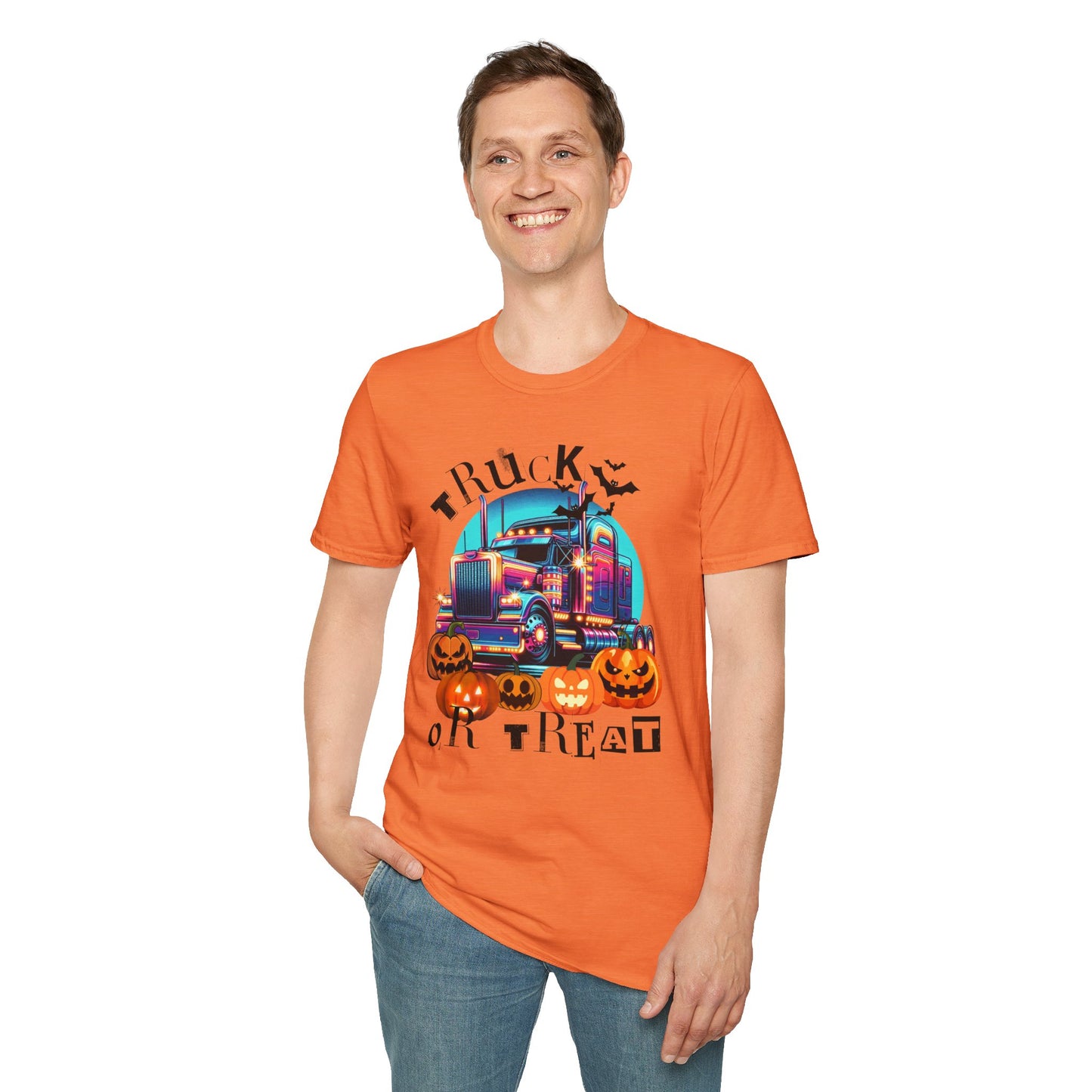 Halloween Truck Or Treat Unisex Tee