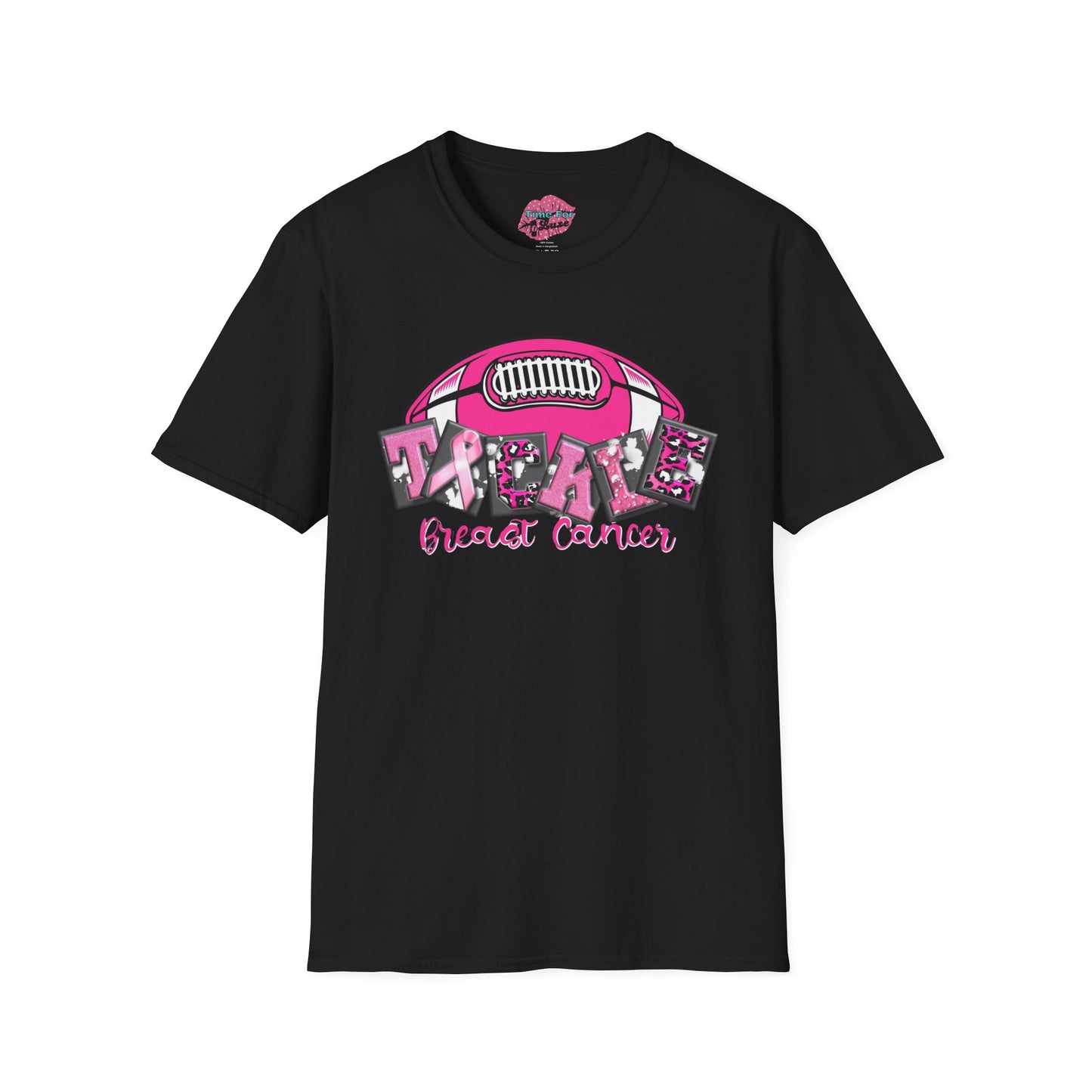 Tackle Breast Cancer Unisex Soft Style Tee
