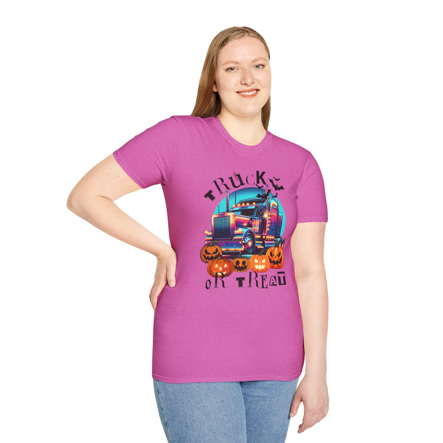 Halloween Truck Or Treat Unisex Tee