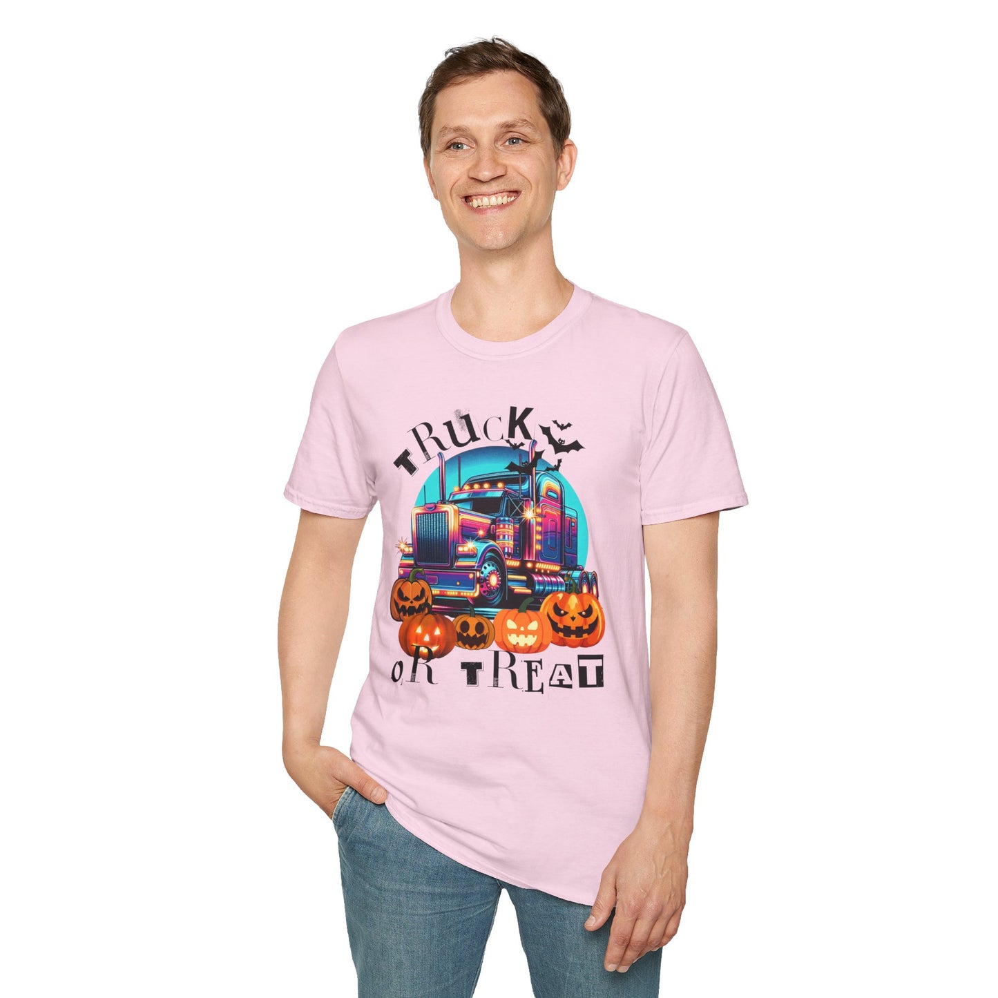 Halloween Truck Or Treat Unisex Tee