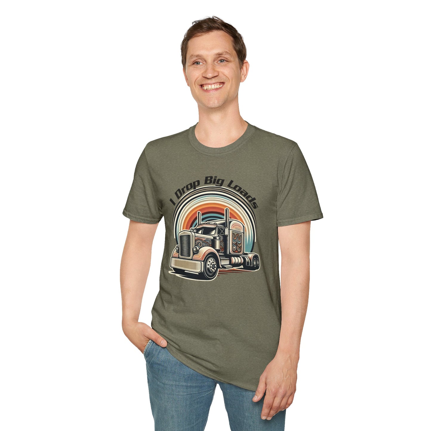 Vintage "I Drop Big Loads" Unisex Tee