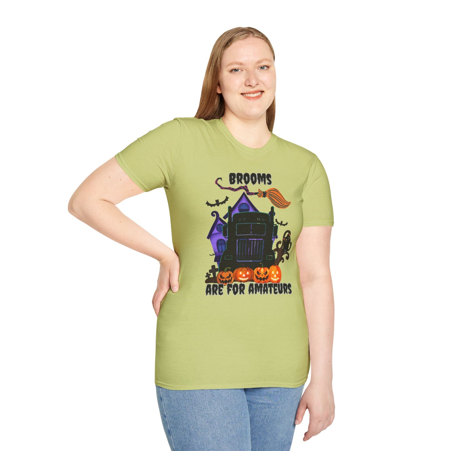 Brooms Are for Amateurs Halloween Tee