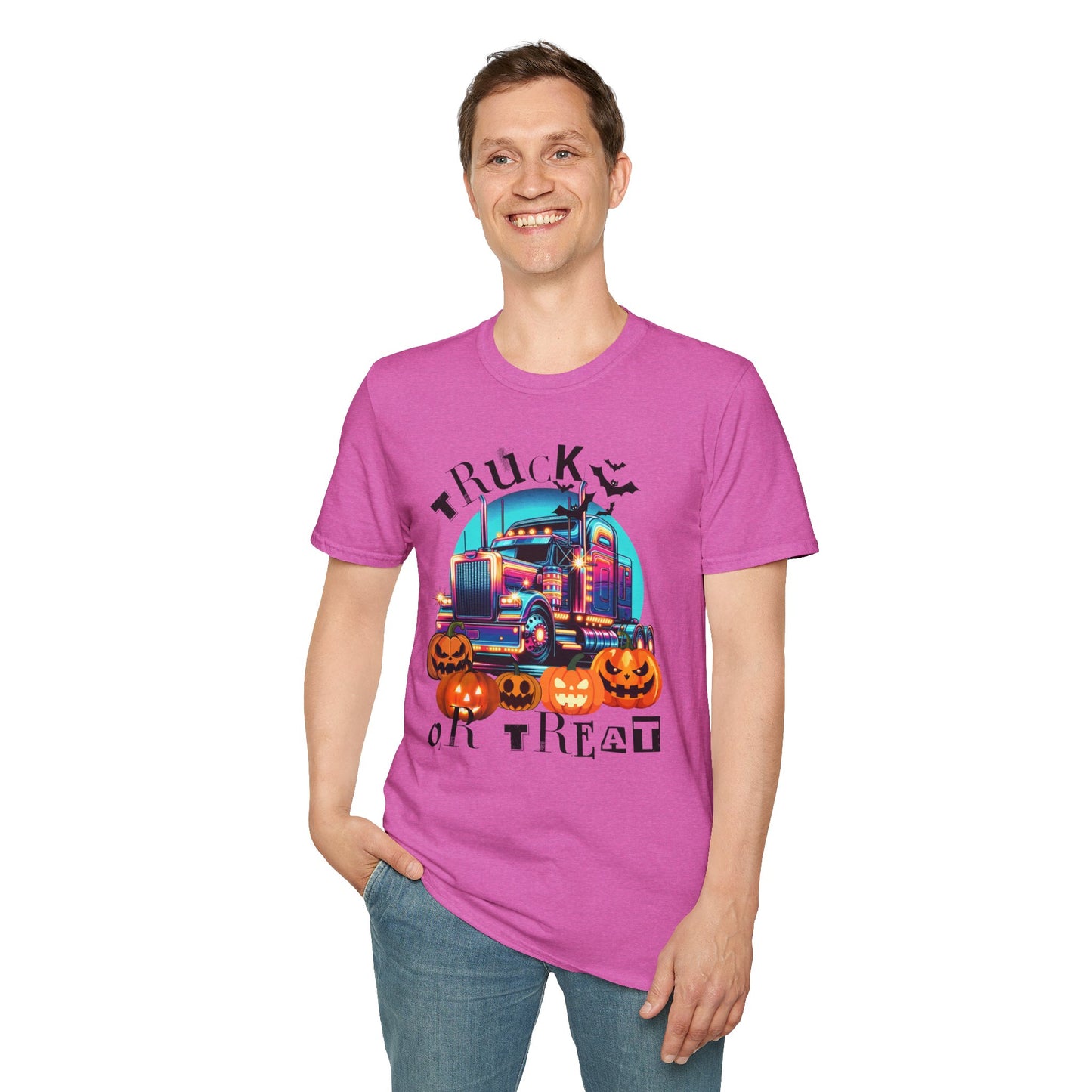 Halloween Truck Or Treat Unisex Tee