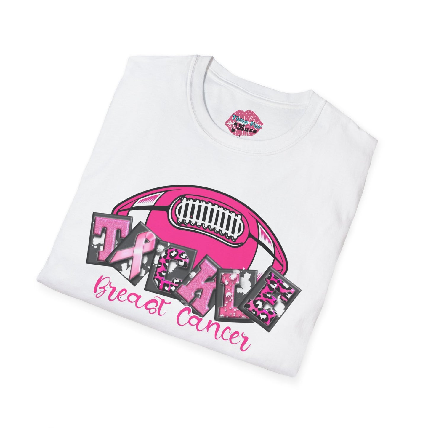 Tackle Breast Cancer Unisex Soft Style Tee