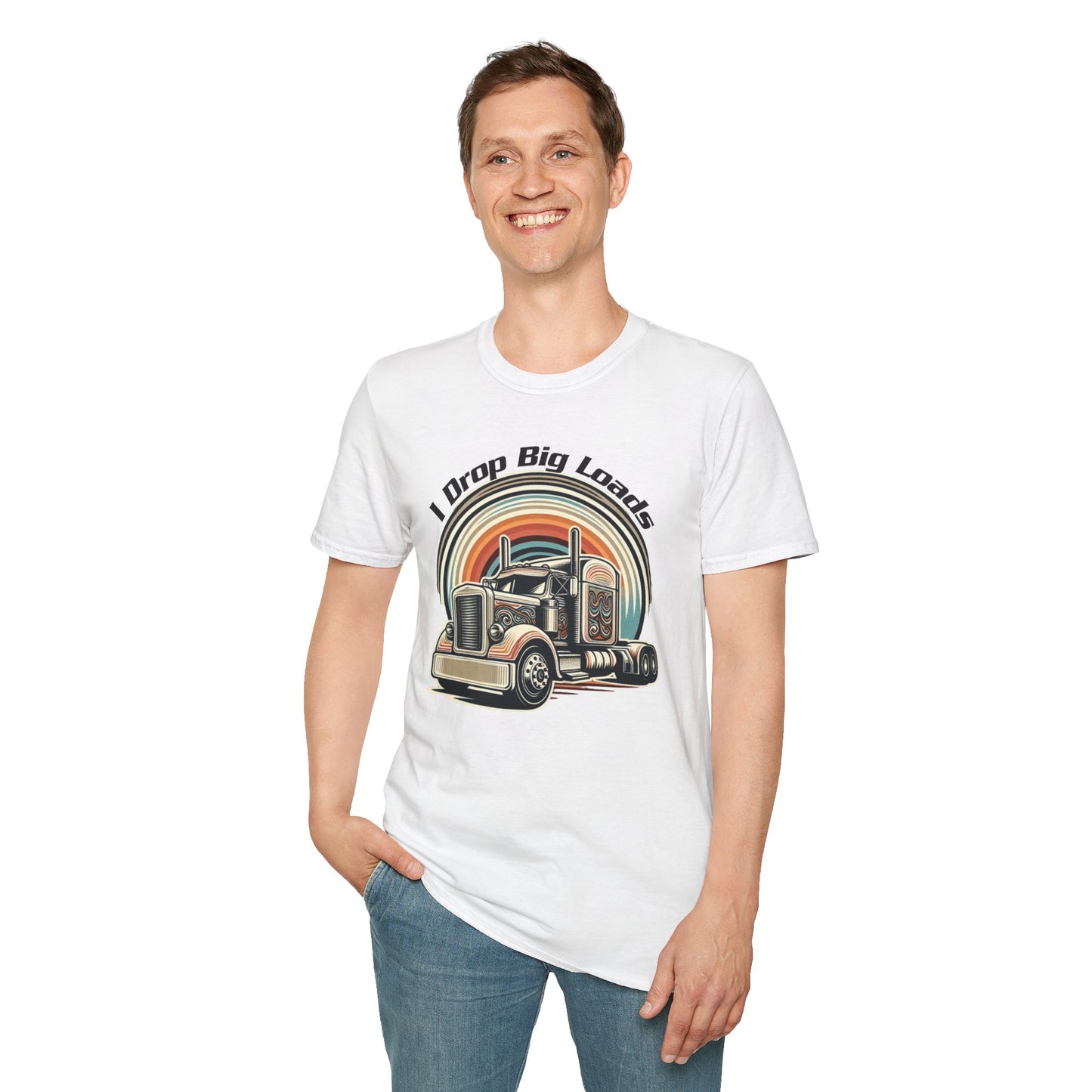 Vintage "I Drop Big Loads" Unisex Tee