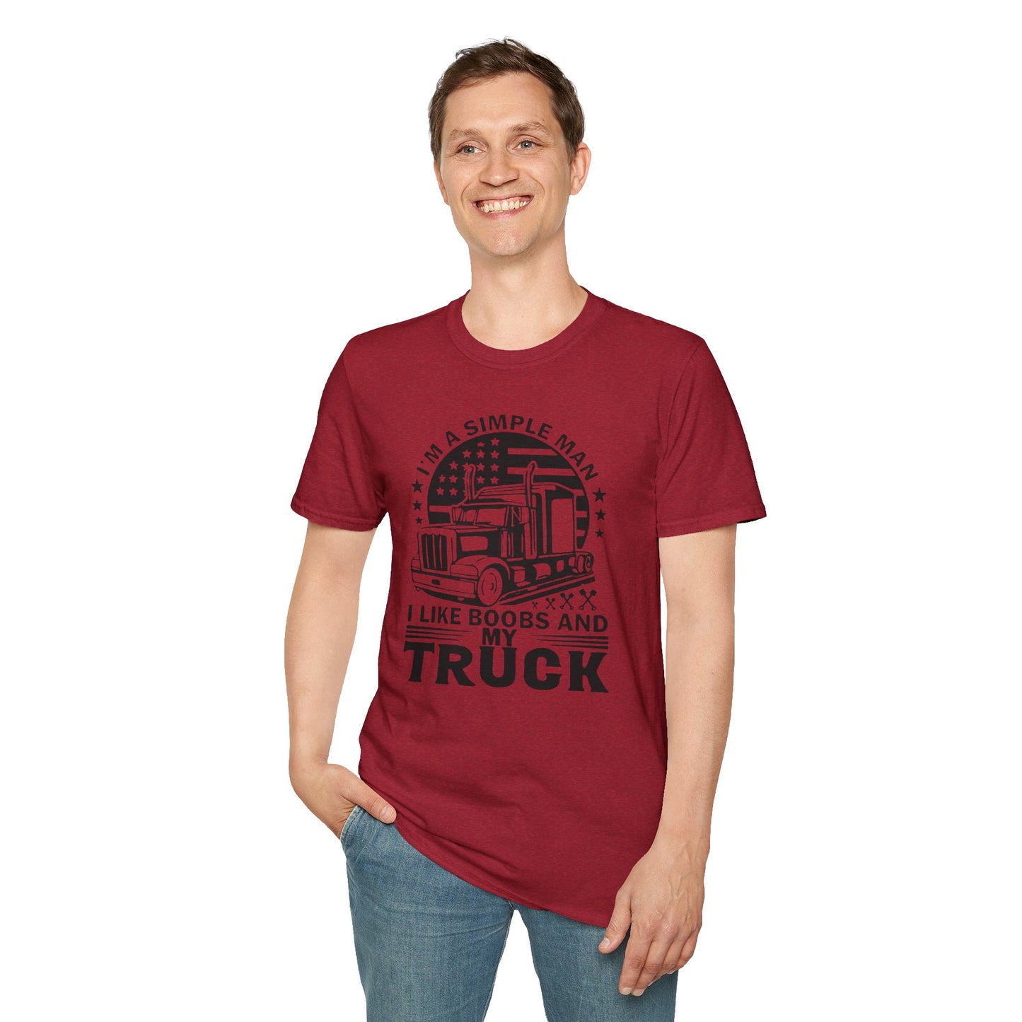 Books & My Truck Unisex T-Shirt
