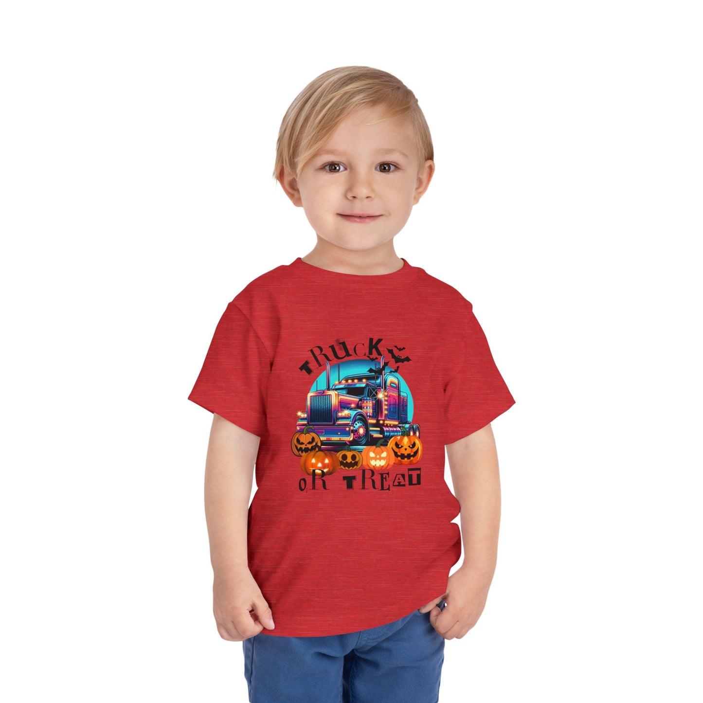 Halloween Truck or Treat Toddler Tee