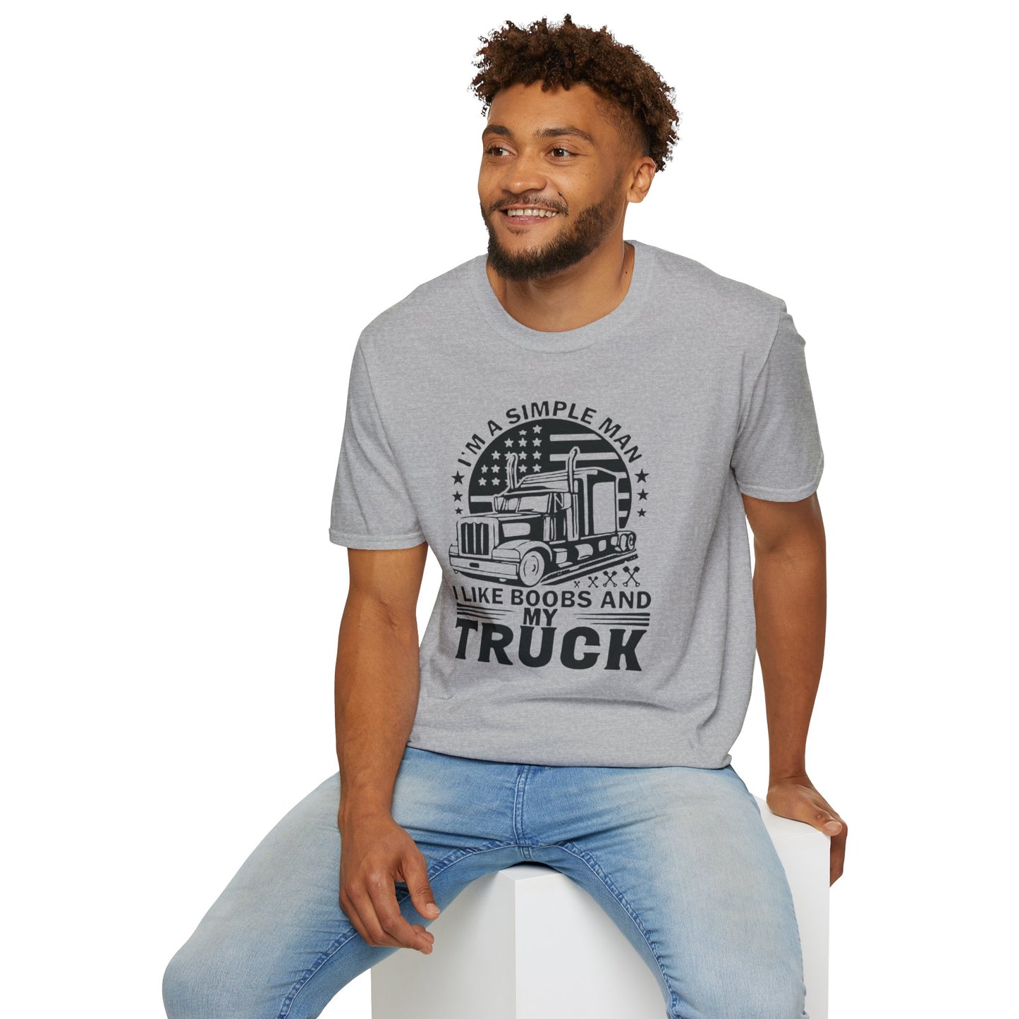 Books & My Truck Unisex T-Shirt