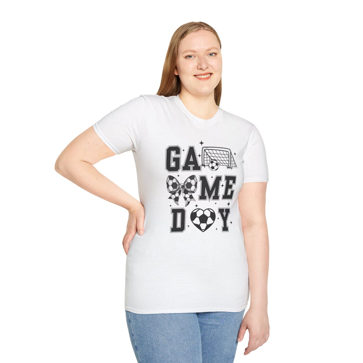 Soccer Game Day Unisex Soft Style Tee