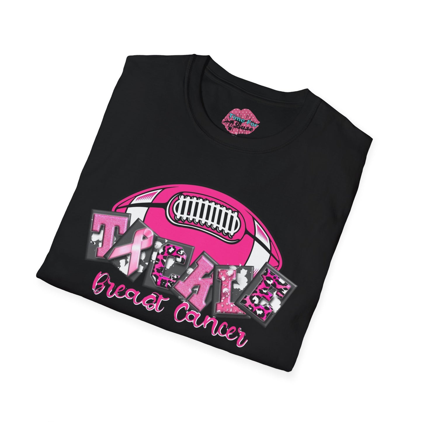 Tackle Breast Cancer Unisex Soft Style Tee