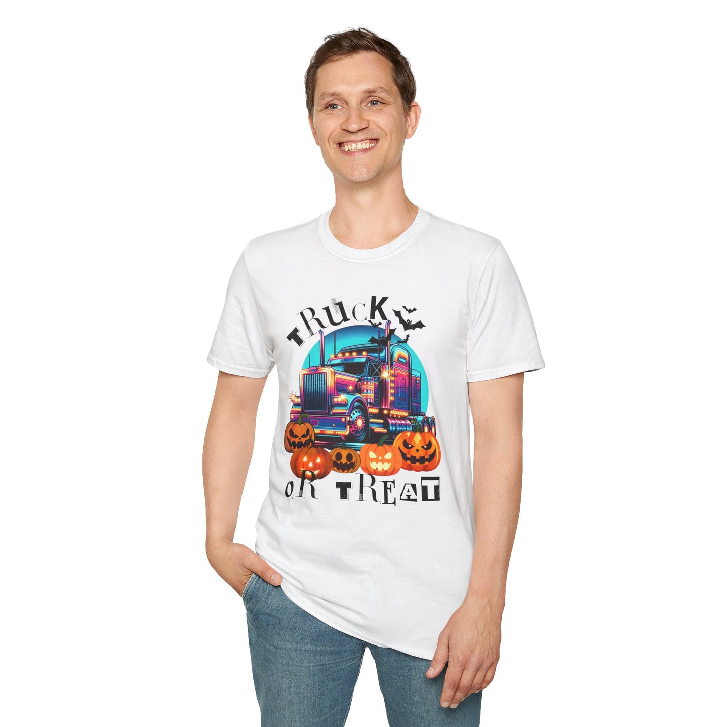 Halloween Truck Or Treat Unisex Tee