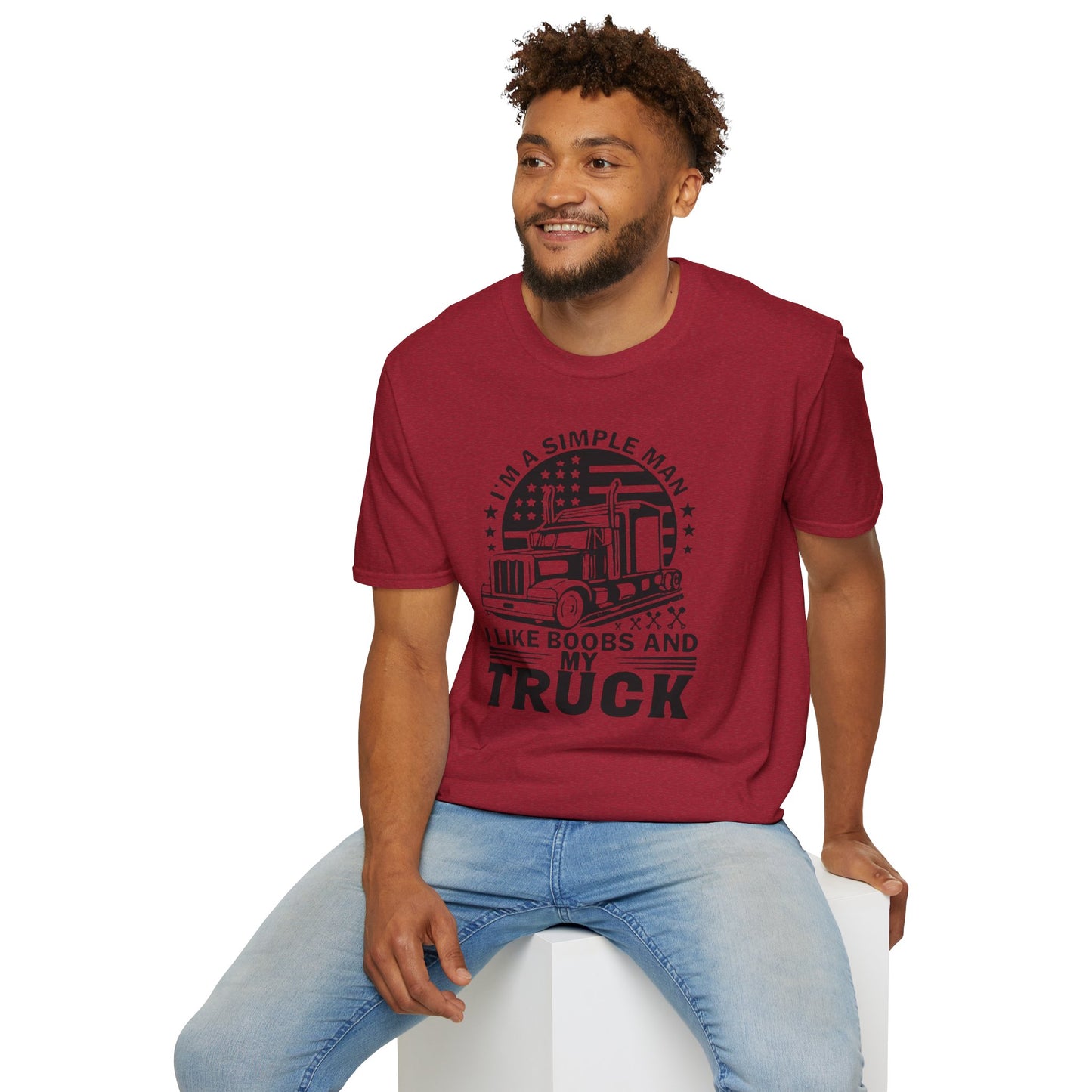 Books & My Truck Unisex T-Shirt