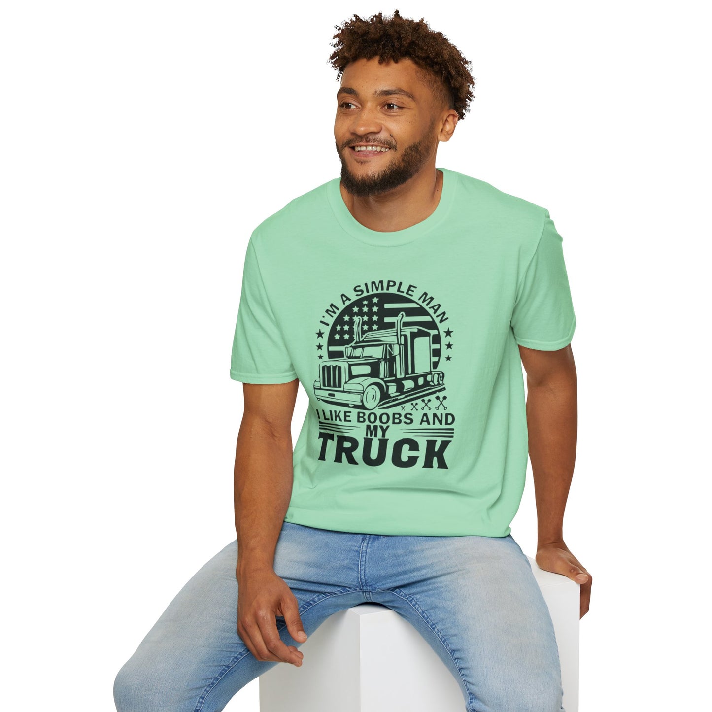 Books & My Truck Unisex T-Shirt