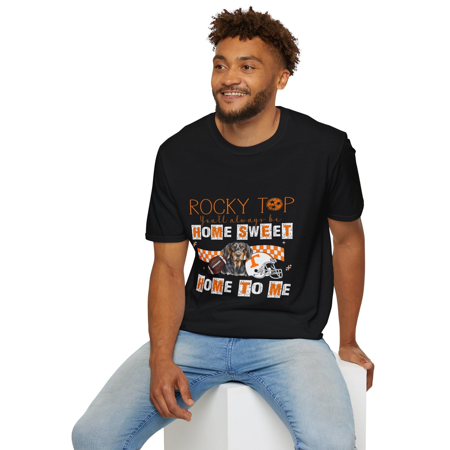 Rocky Top Home Sweet Home Unisex Softstyle Tee