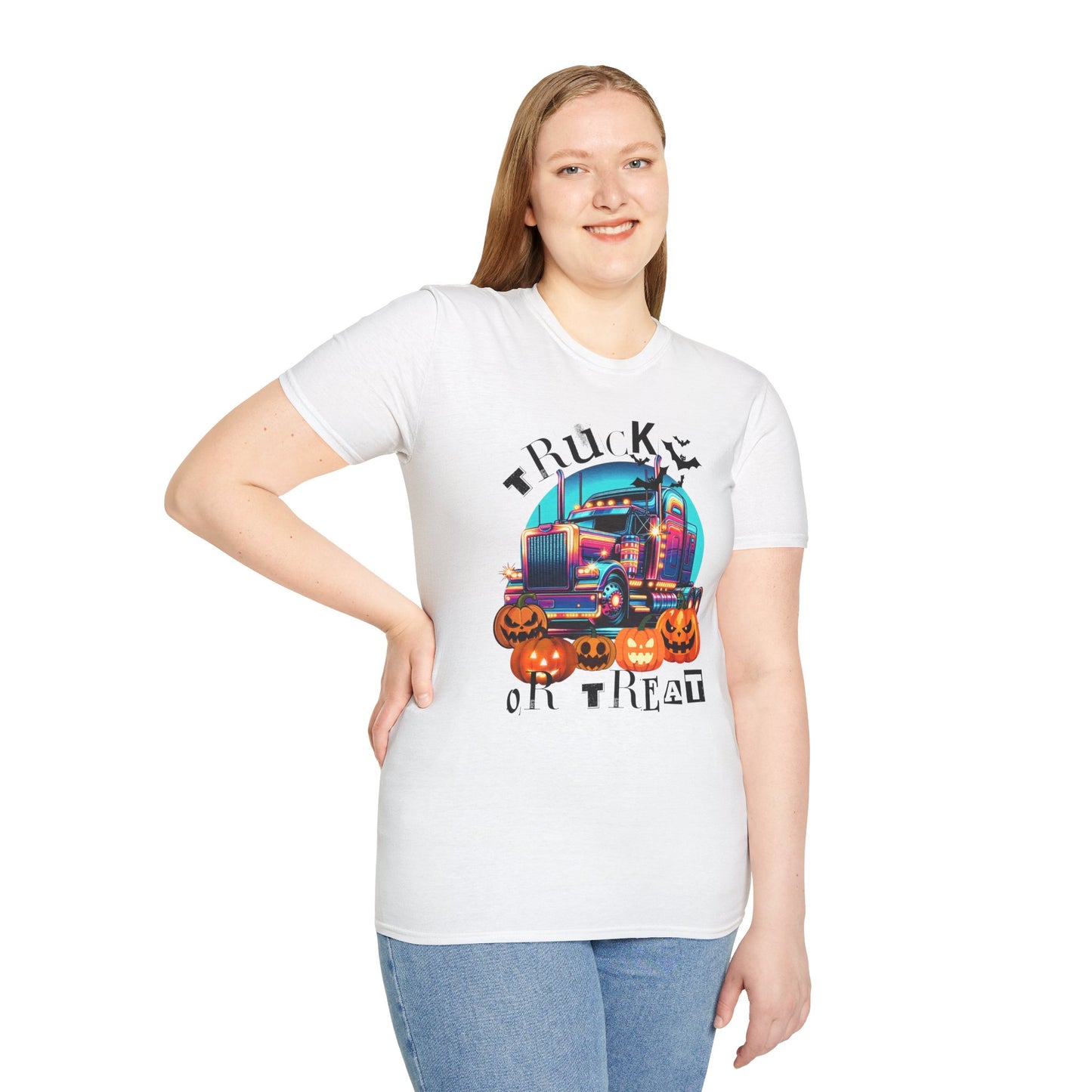 Halloween Truck Or Treat Unisex Tee