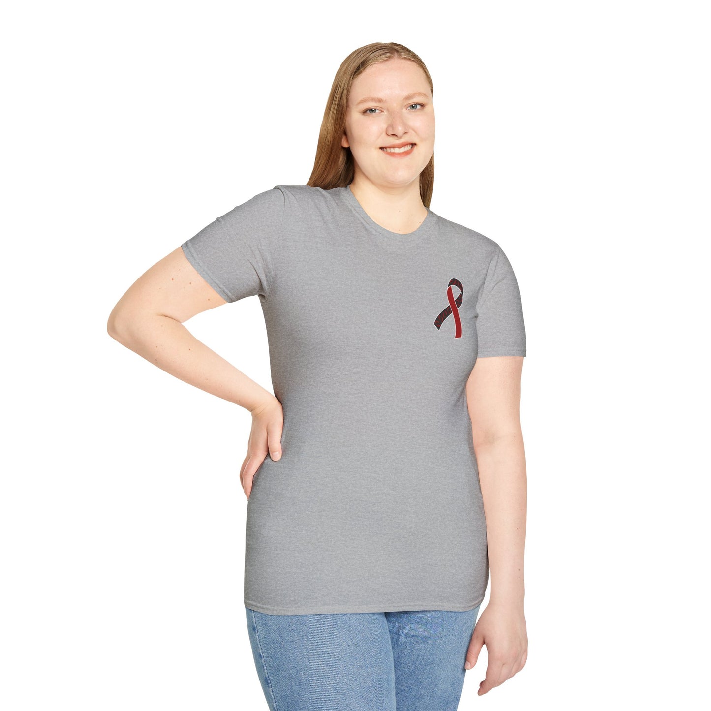 Sickle Cell Awareness Ribbon Unisex T-Shirt