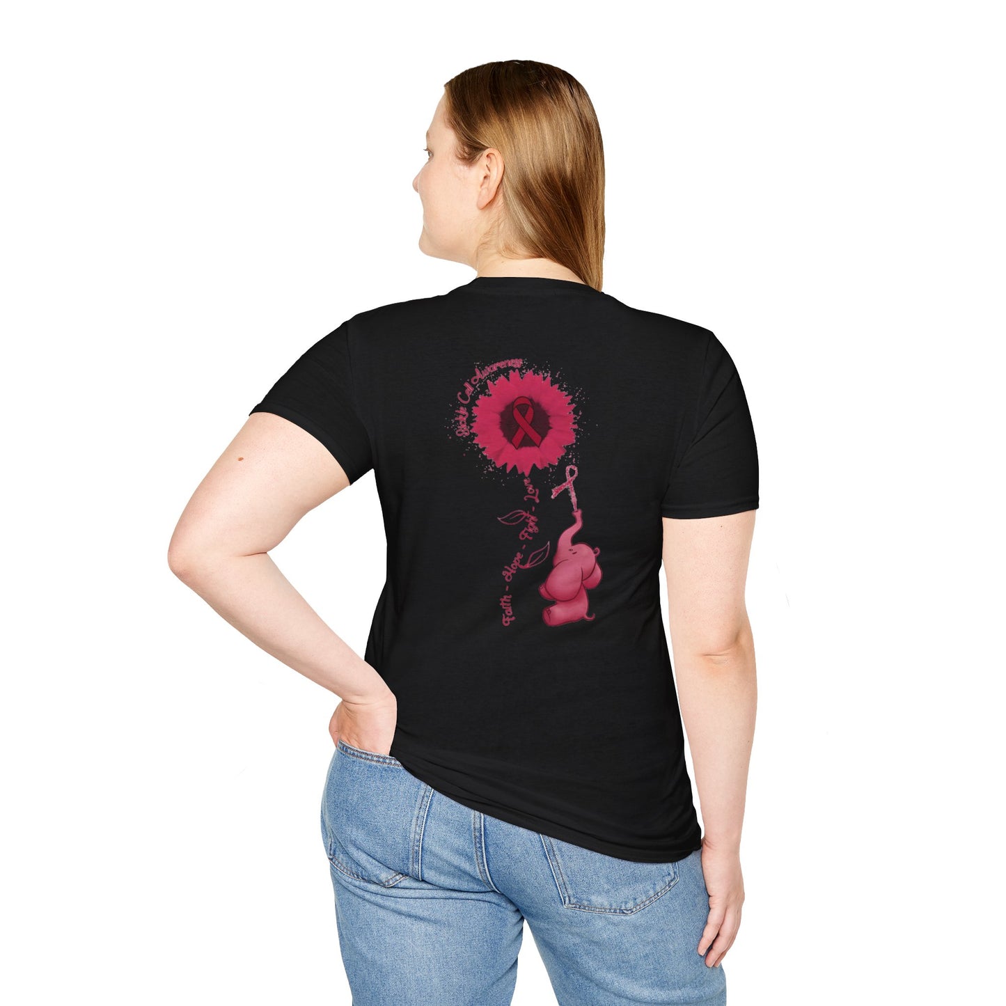 Sickle Cell Awareness Ribbon Unisex T-Shirt